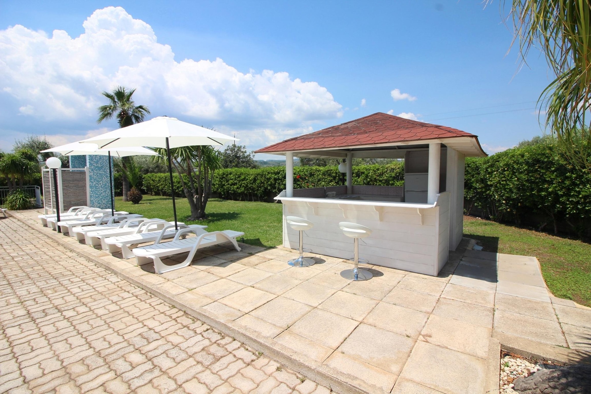 Villa Venera-Garten Sommer