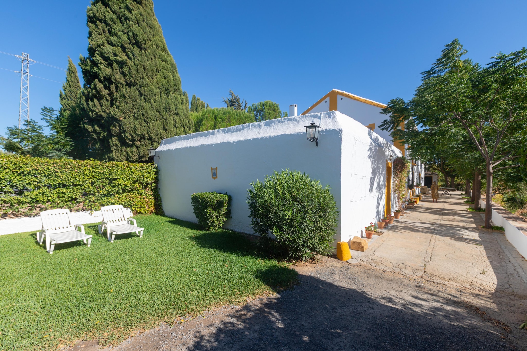 Casería San José - Jardins en été