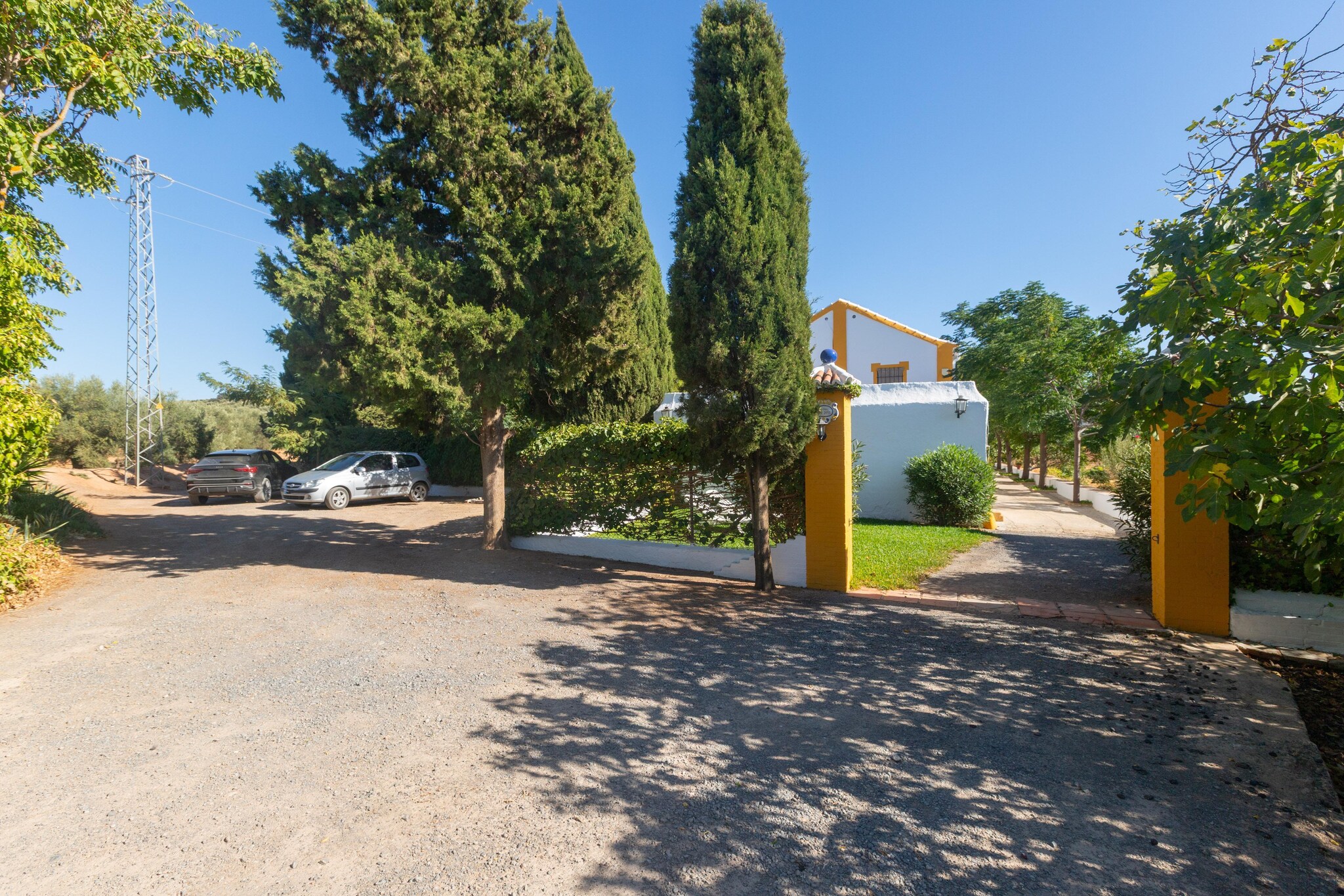 Casería San José - Jardins en été