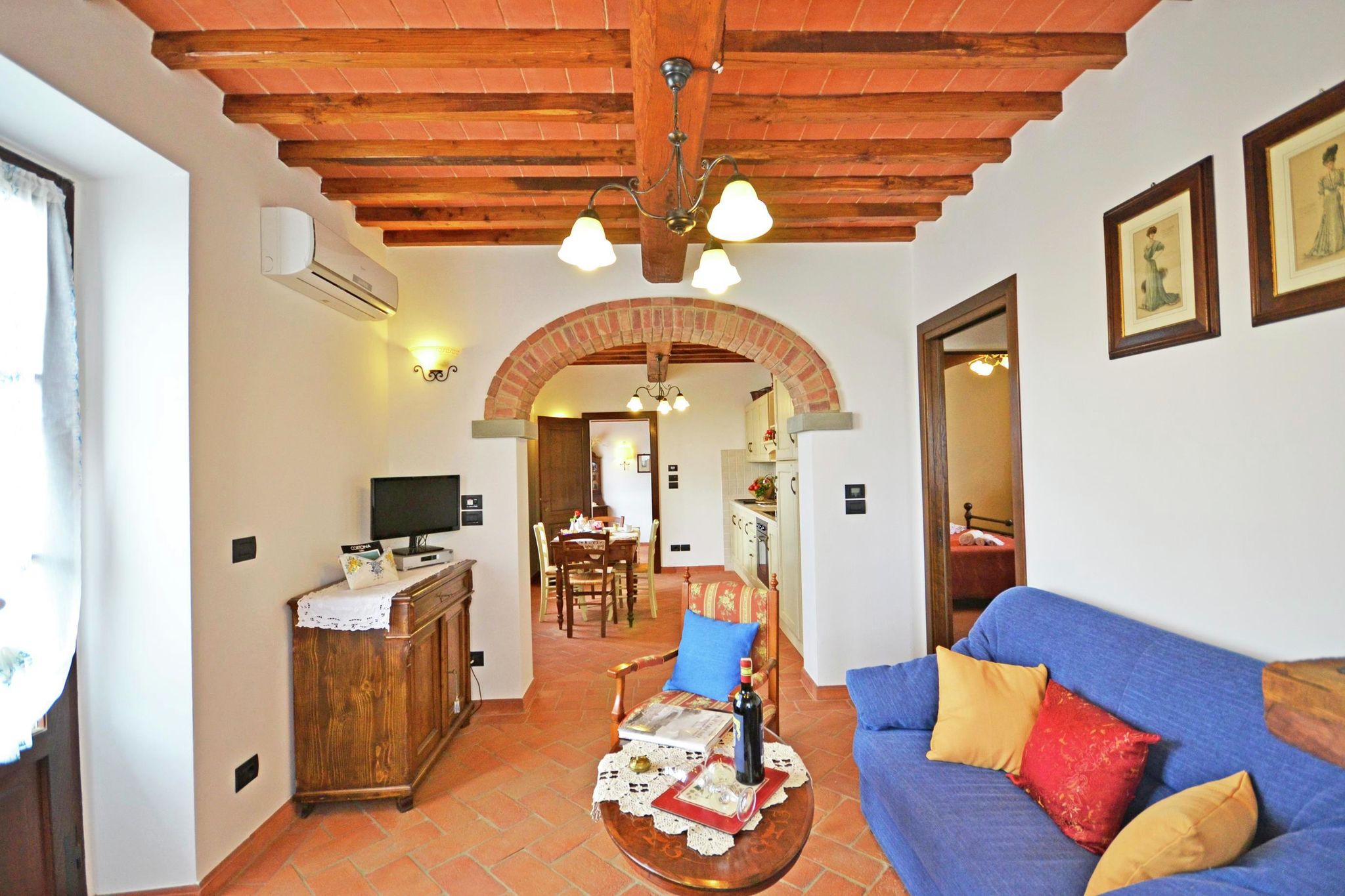 Ruhiges Ferienhaus in Cortona mit privatem Swimmingpool