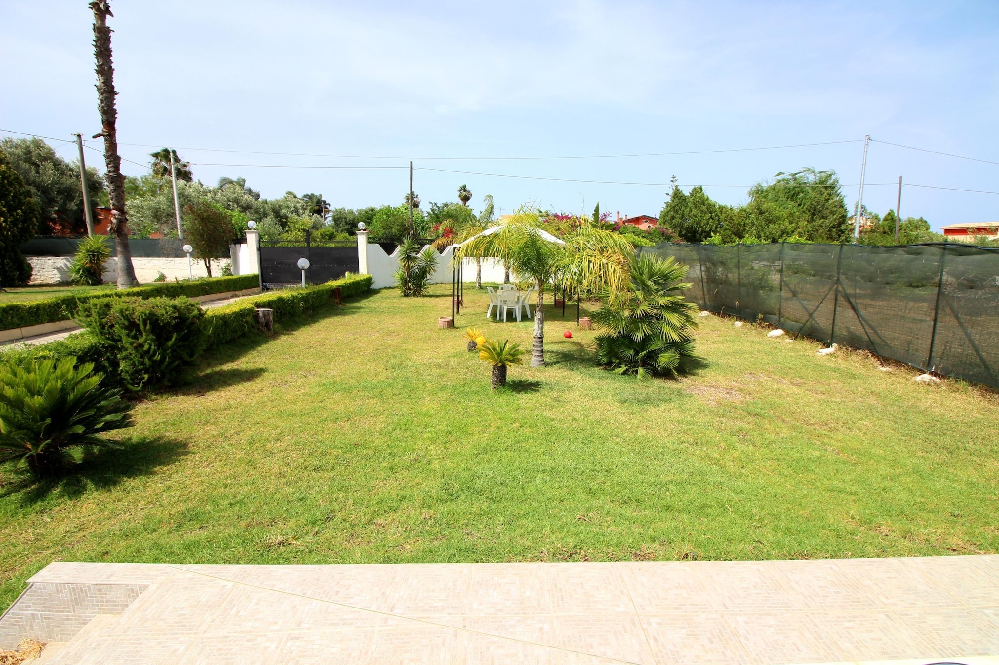 Villa Nuzzo-Garten Sommer