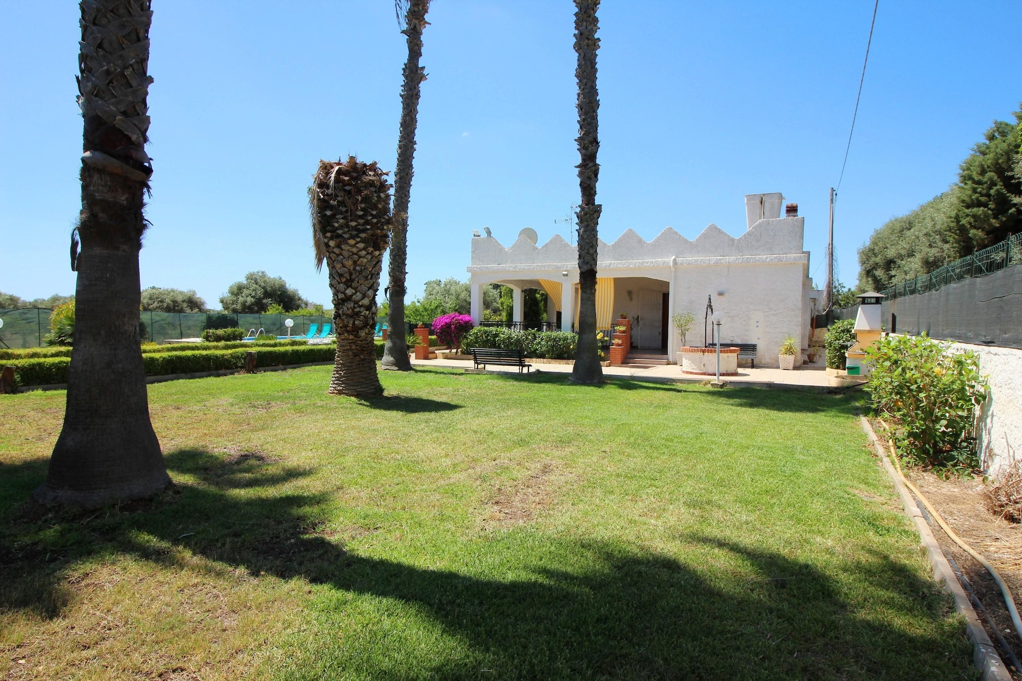 Villa Nuzzo-Garten Sommer