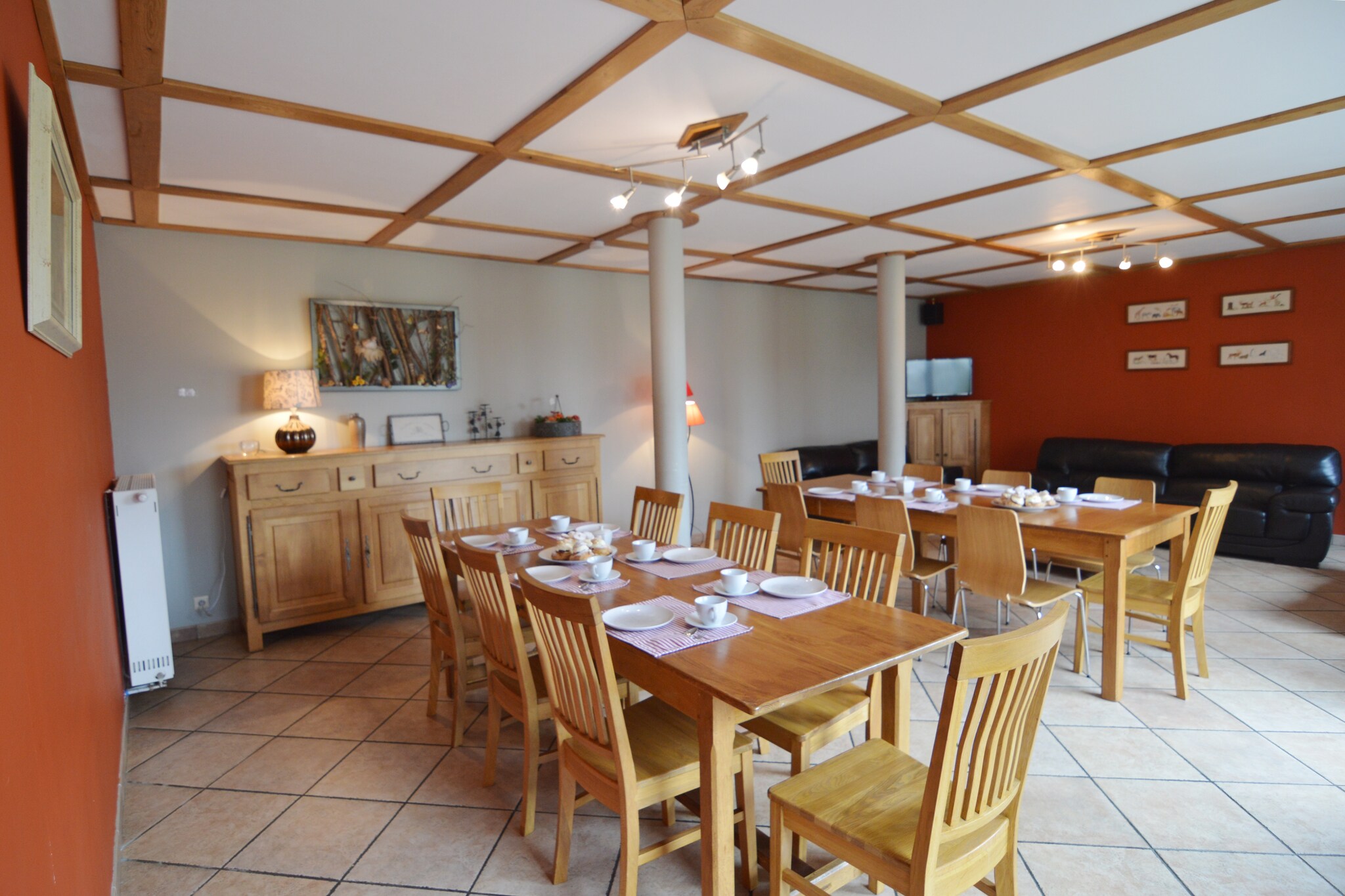 Vakantiehuis Neufchâteau max. 18 personen 2 huisdieren 6 slaapkamers zwembad sauna #14