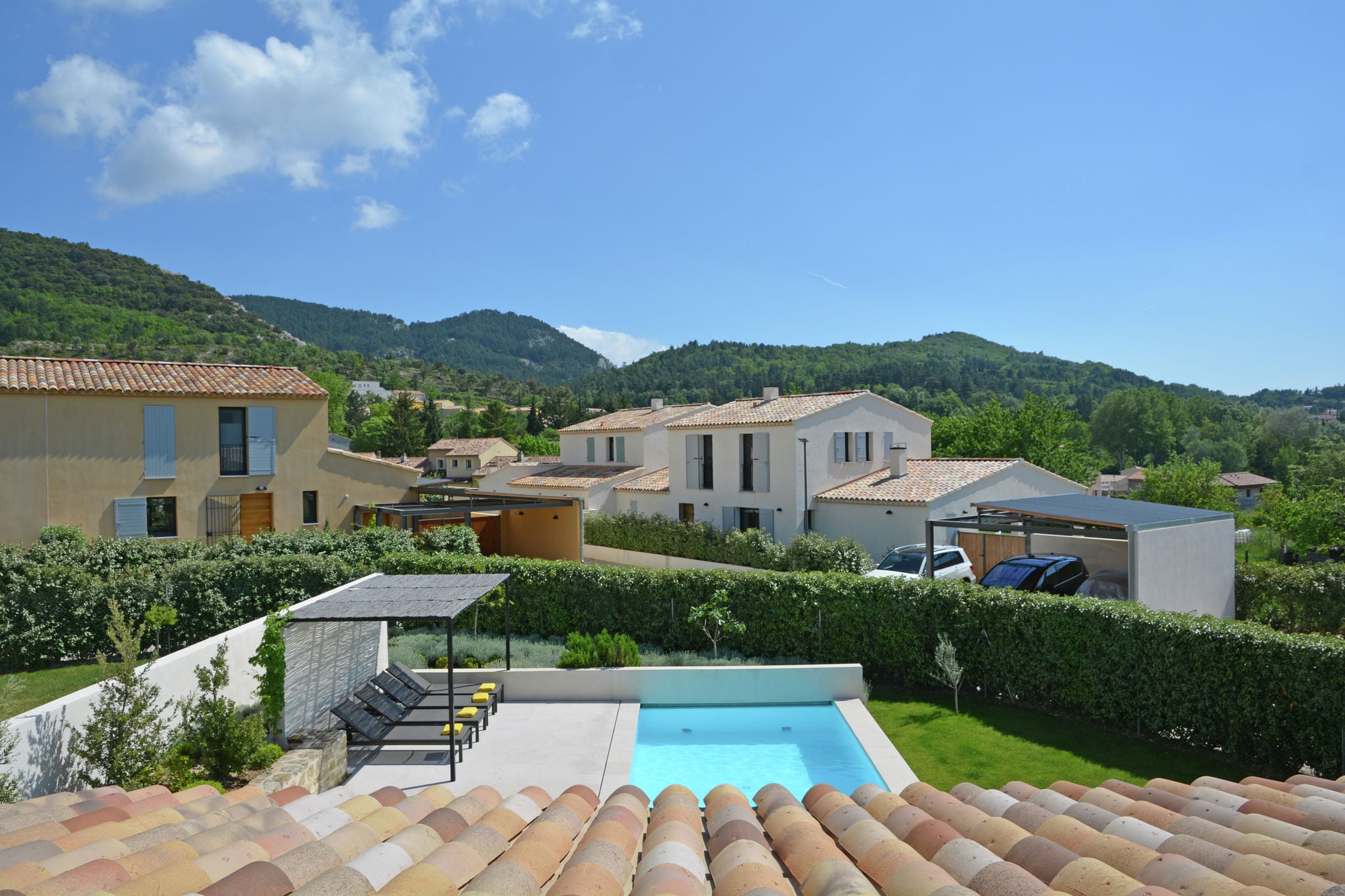 Moderne villa bij de Mont Ventoux met privézwembad