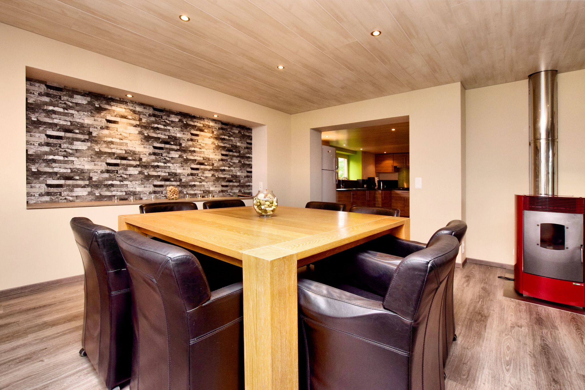 Modern family home with wellness