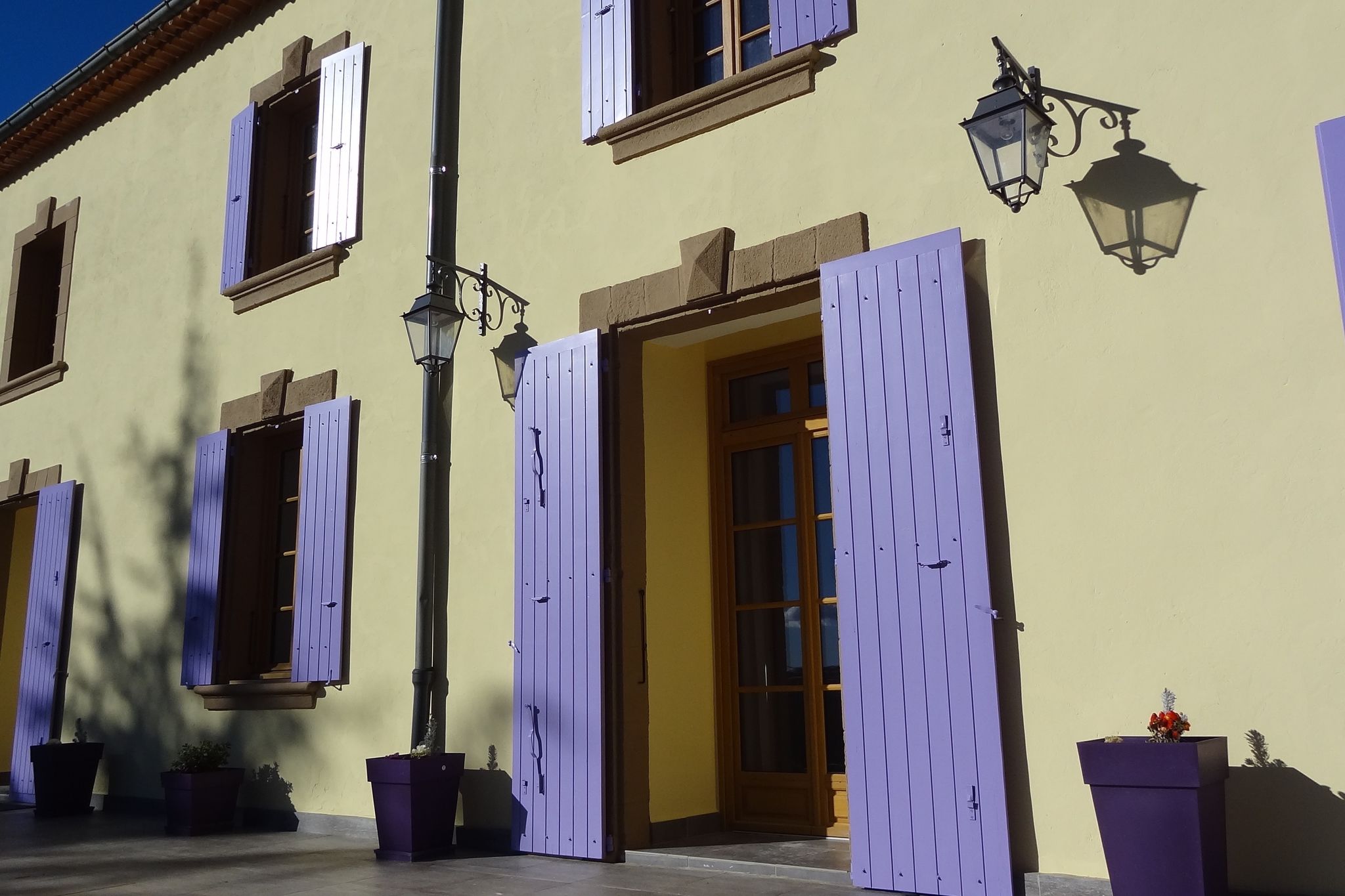 Mooi appartement in Ferrassières tussen de lavendelvelden