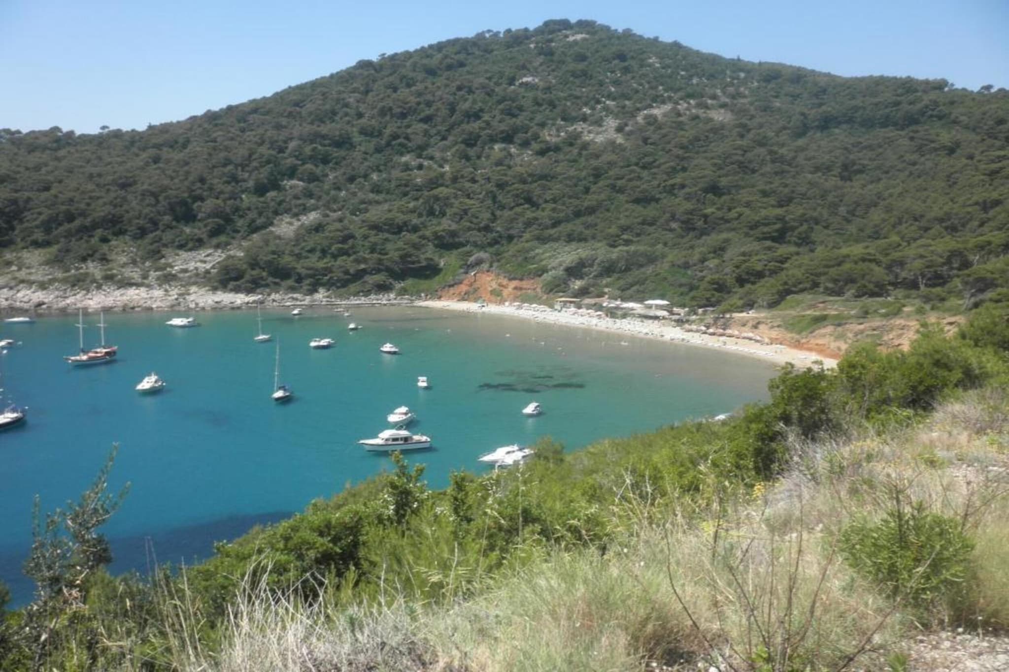 Island apartment Lopud-Gebieden zomer 1km