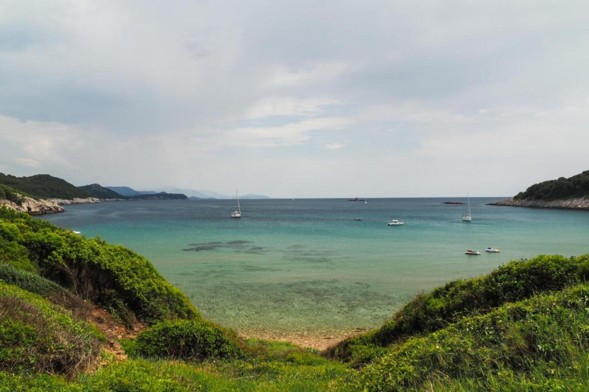 Island apartment Lopud-Gebieden zomer 1km