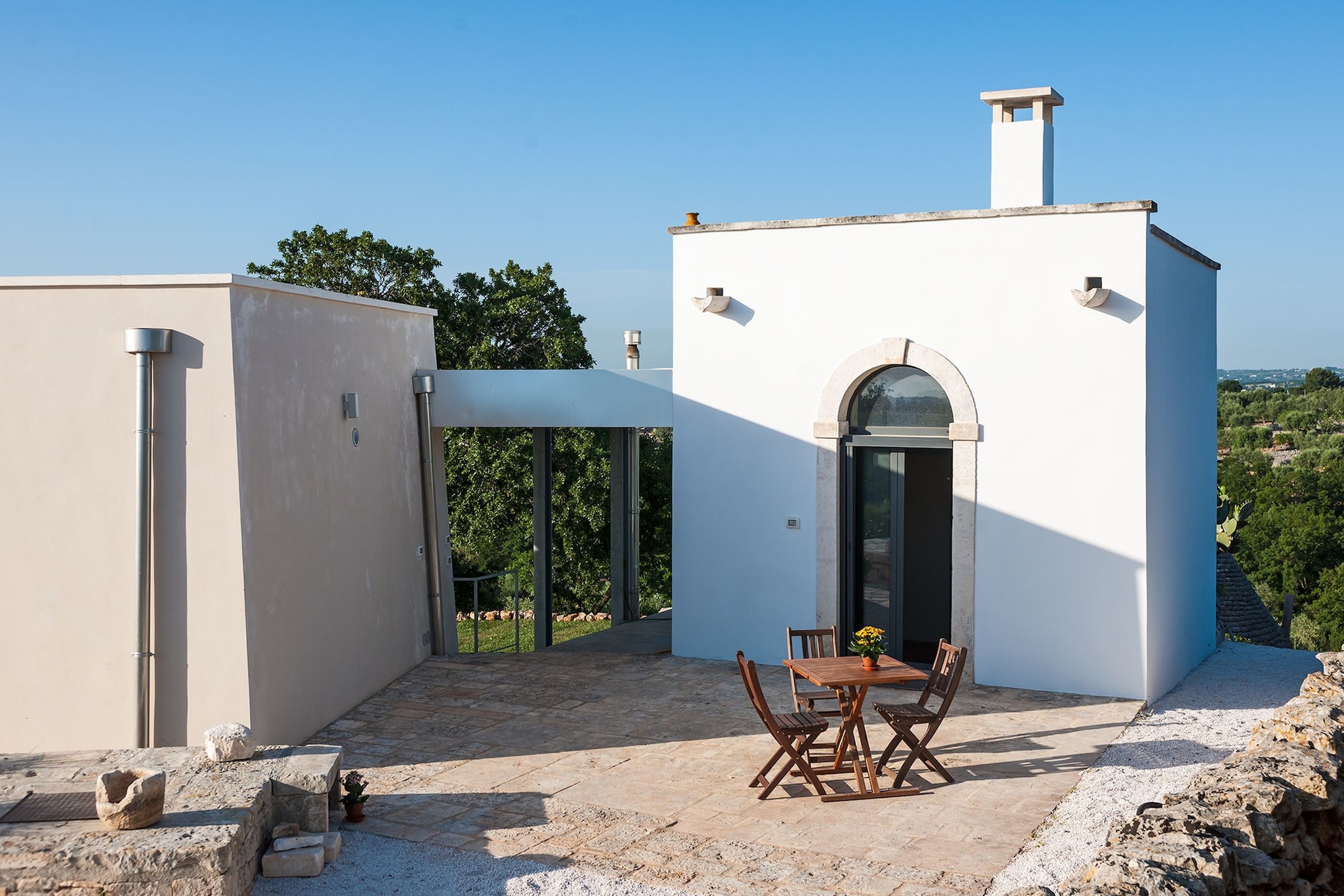 Moderne villa in Cisternino met een zwembad