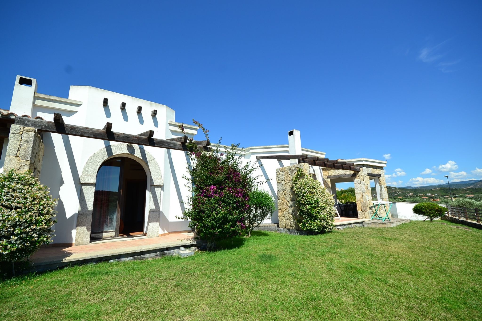 Villa couverte à Alghero avec piscine