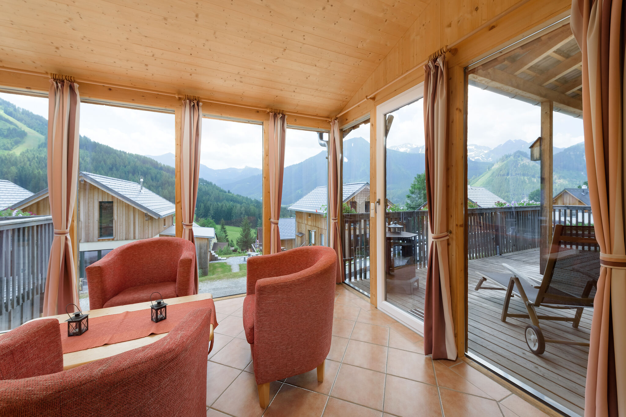Holzchalet in Hohentauern/Steiermark mit Sauna