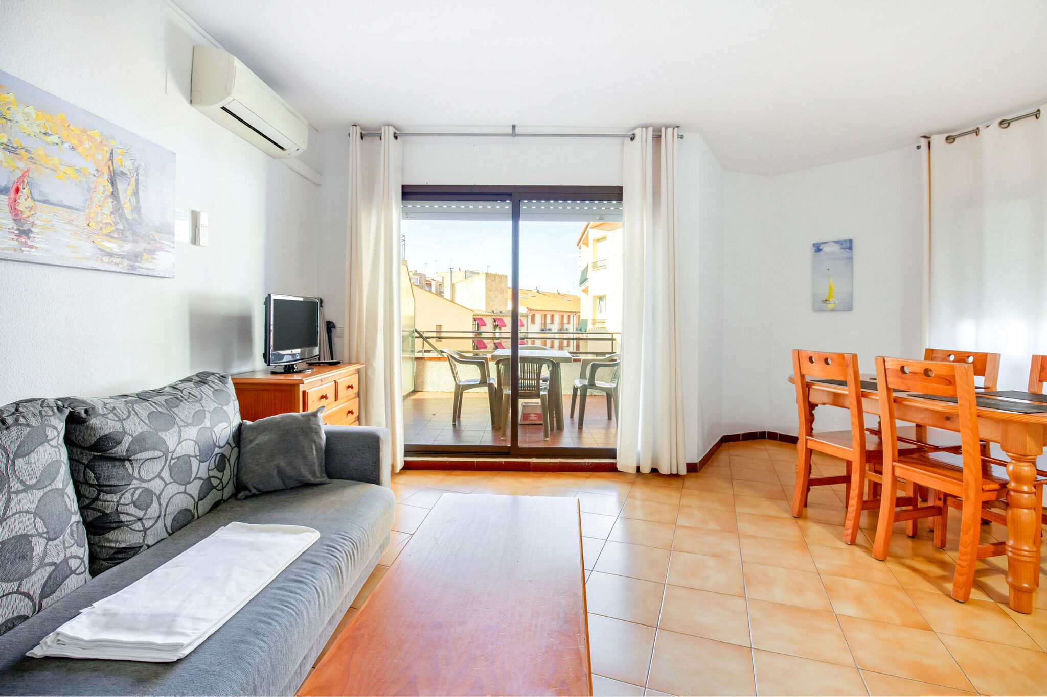 Prachtig appartement met balkon in Palamós, Spanje