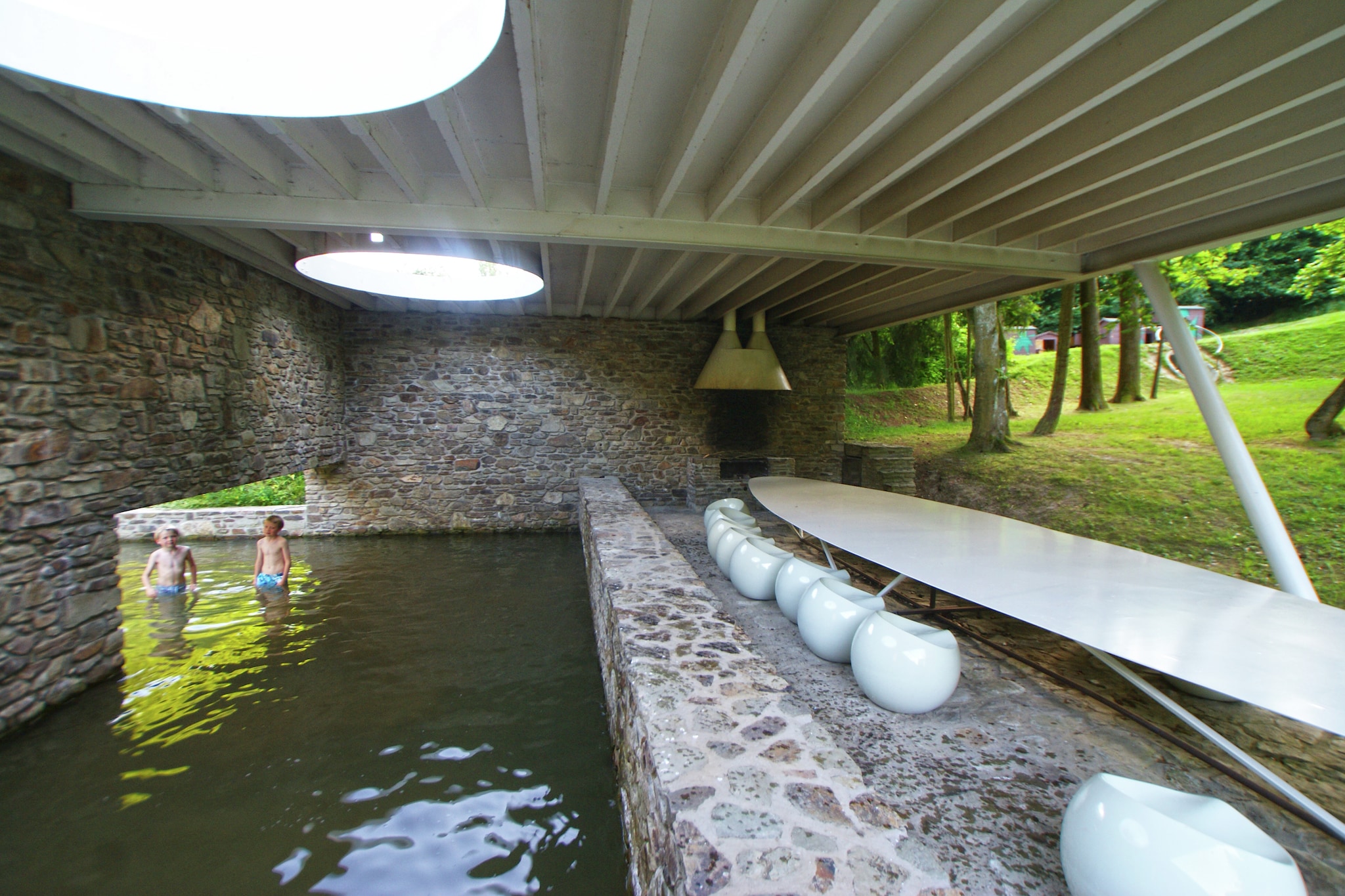 Domaine de Barbouyons - Buitenkant zomer