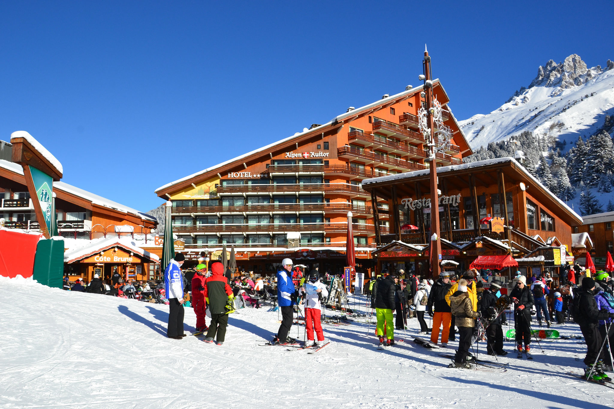 Wintervakantieappartement in Méribel dicht bij skiliften