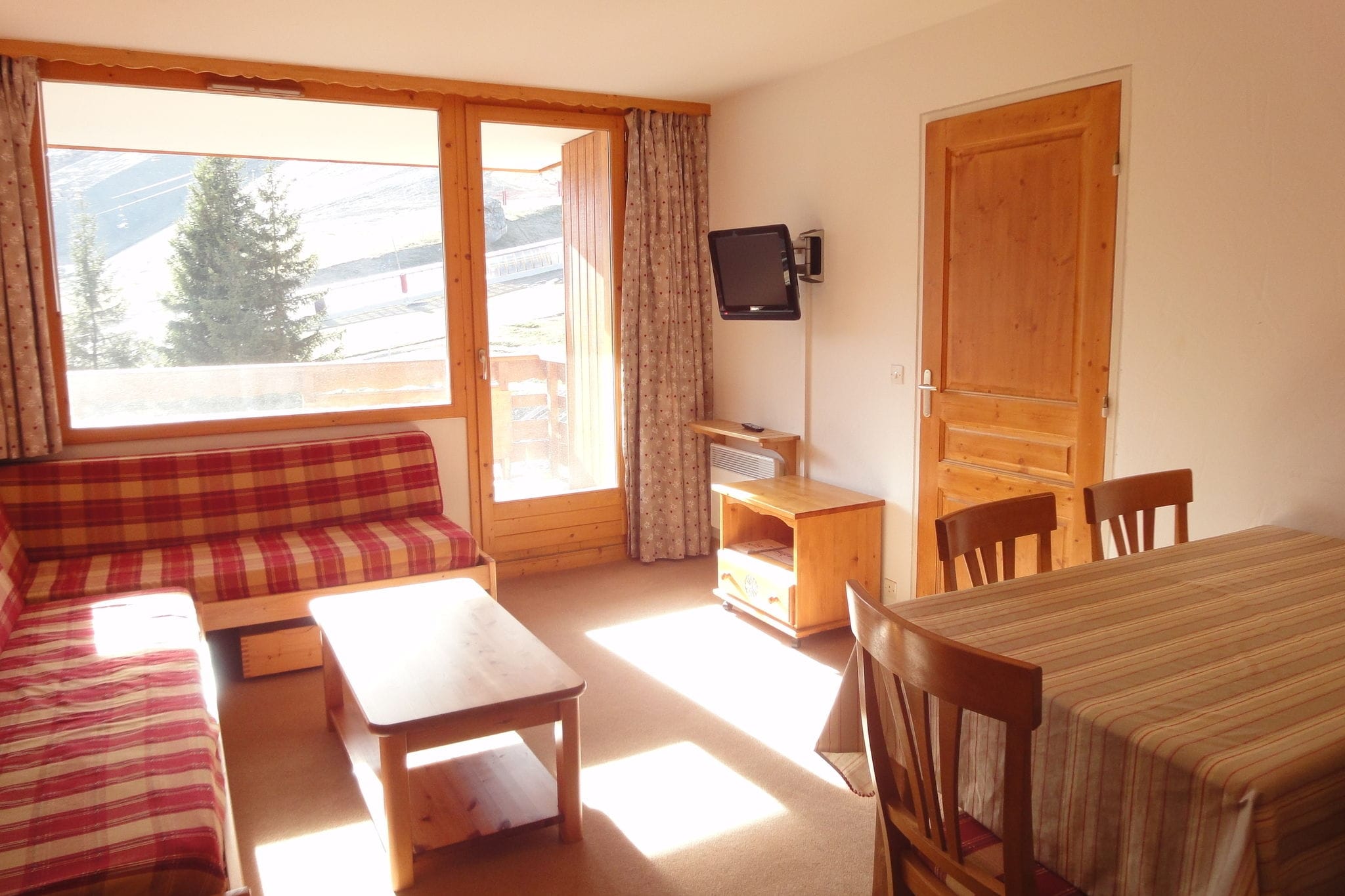 Leuk appartement in Plein Soleil dicht bij het skigebied