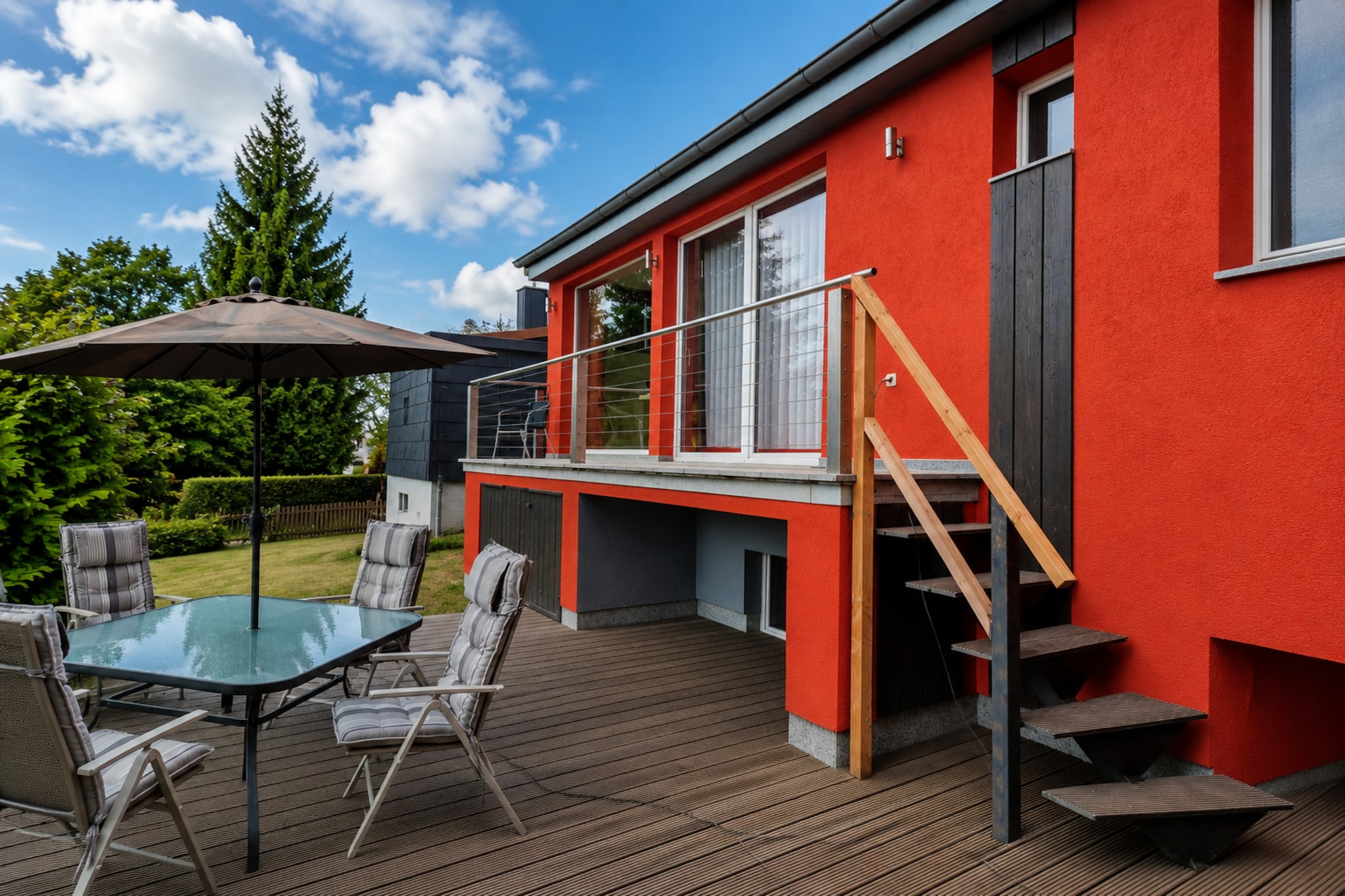 Ferienhaus Adlerblick - Terrasbalkon