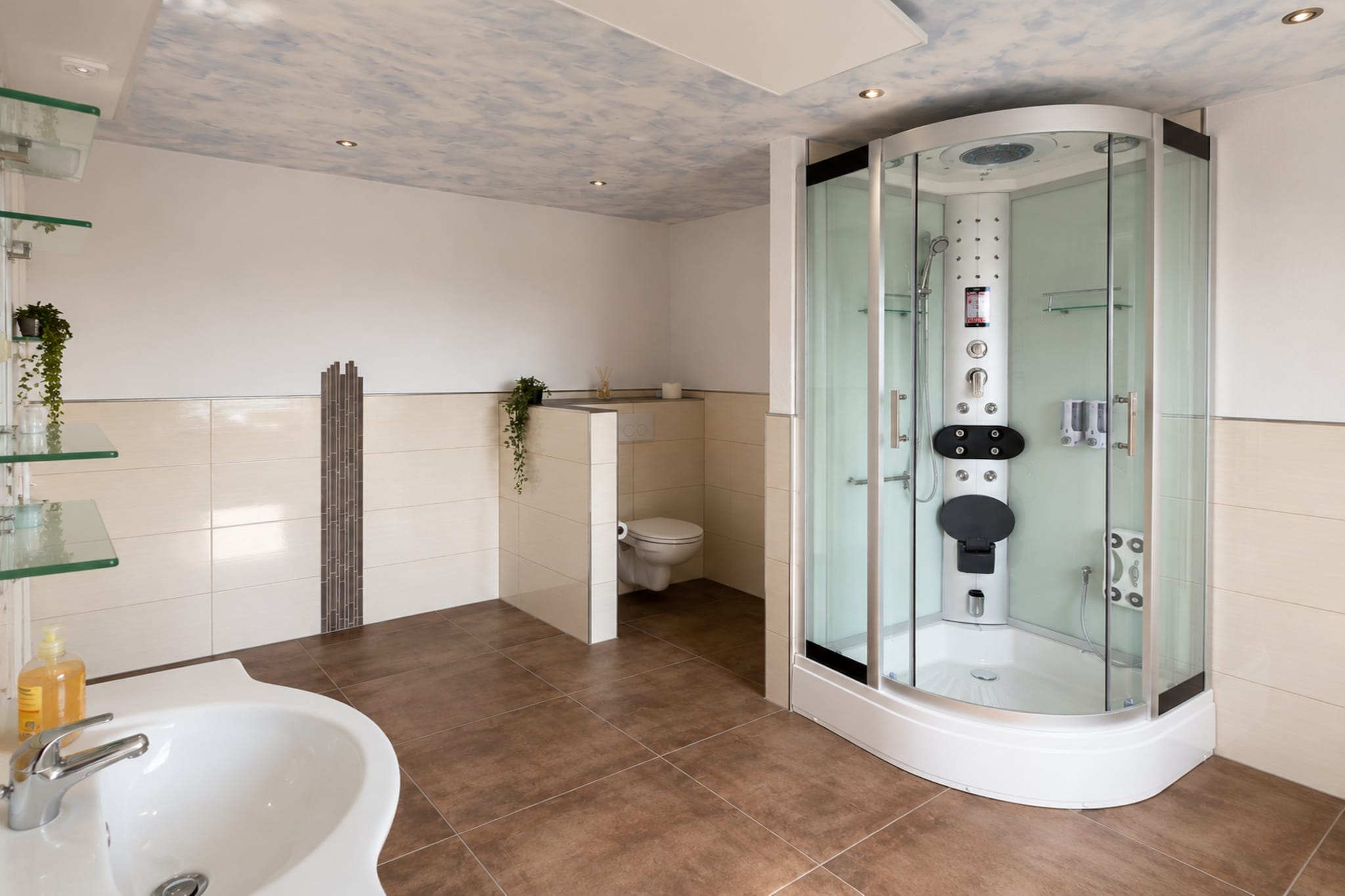 Ferienhaus Adlerblick - Badkamer