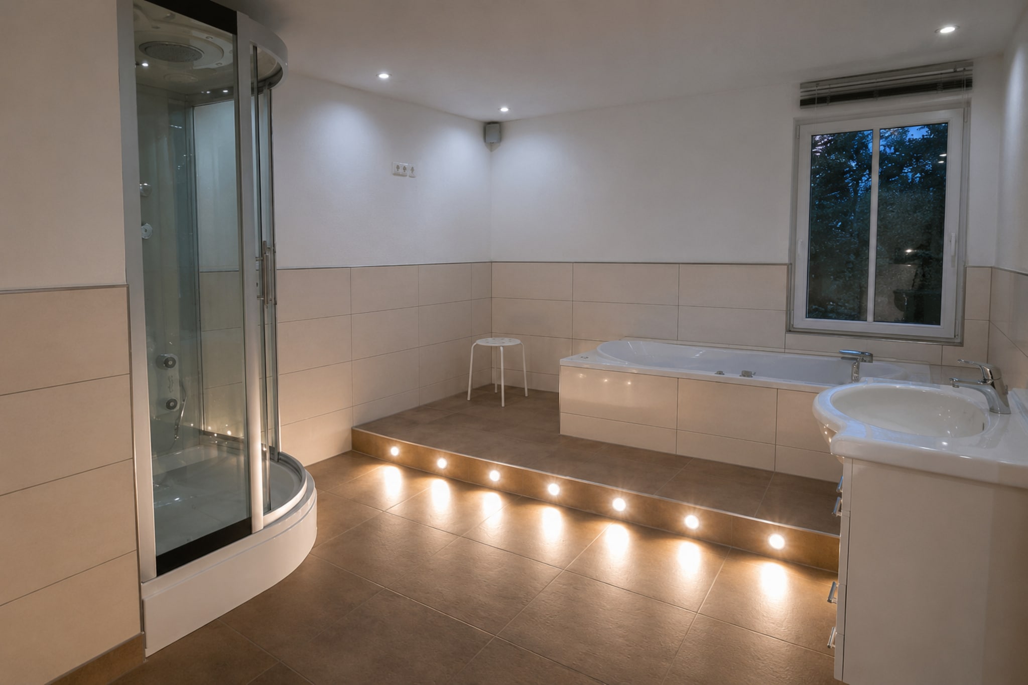 Ferienhaus Adlerblick - Badkamer