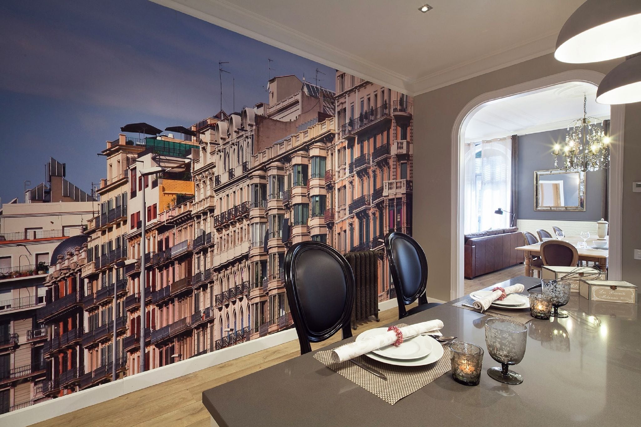 Exklusive Wohnung für 4 Personen in charakteristischer Gegend von Barcelona