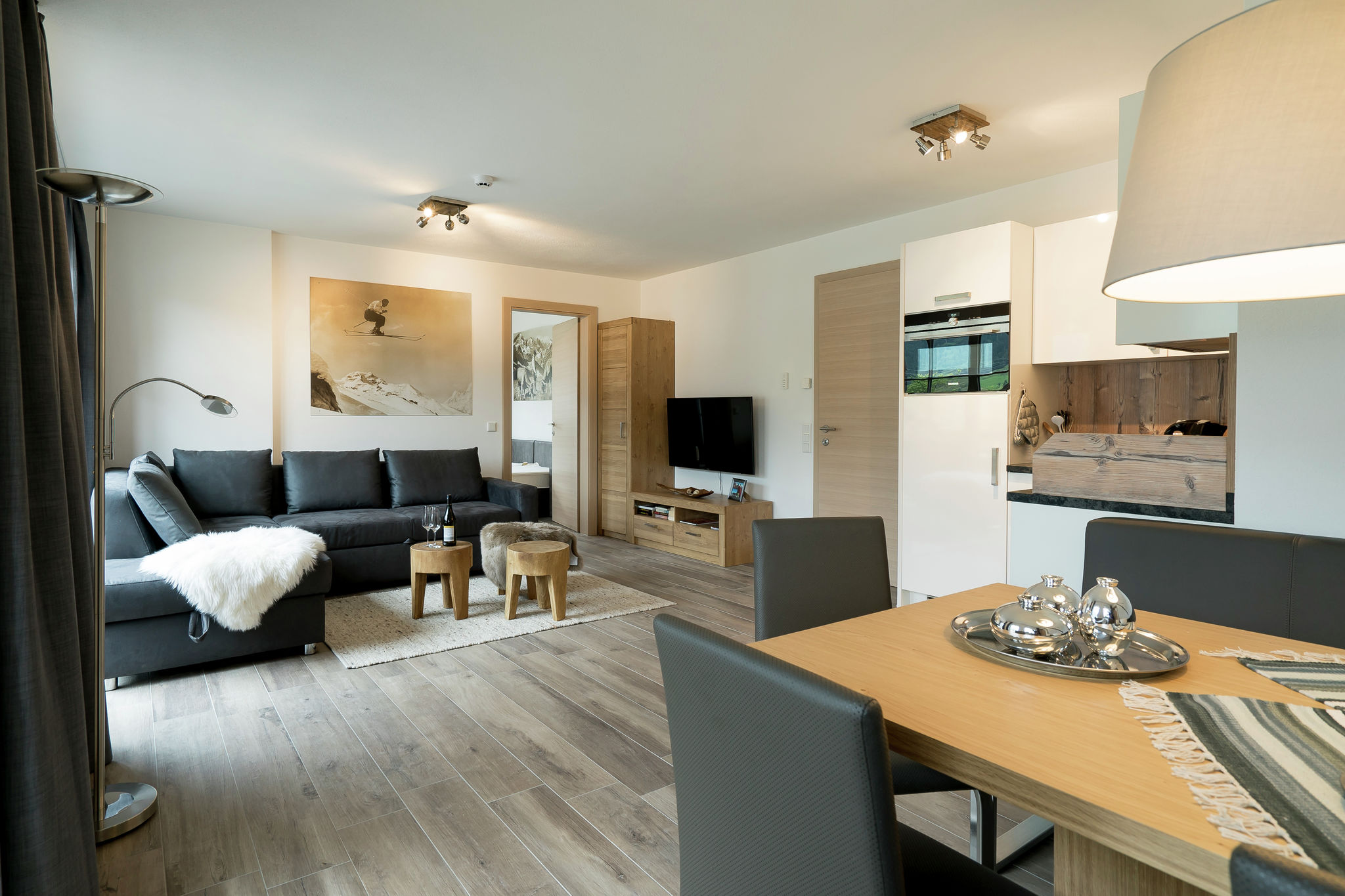 Luxe vakantieappartement nabij Zell am See met privésauna