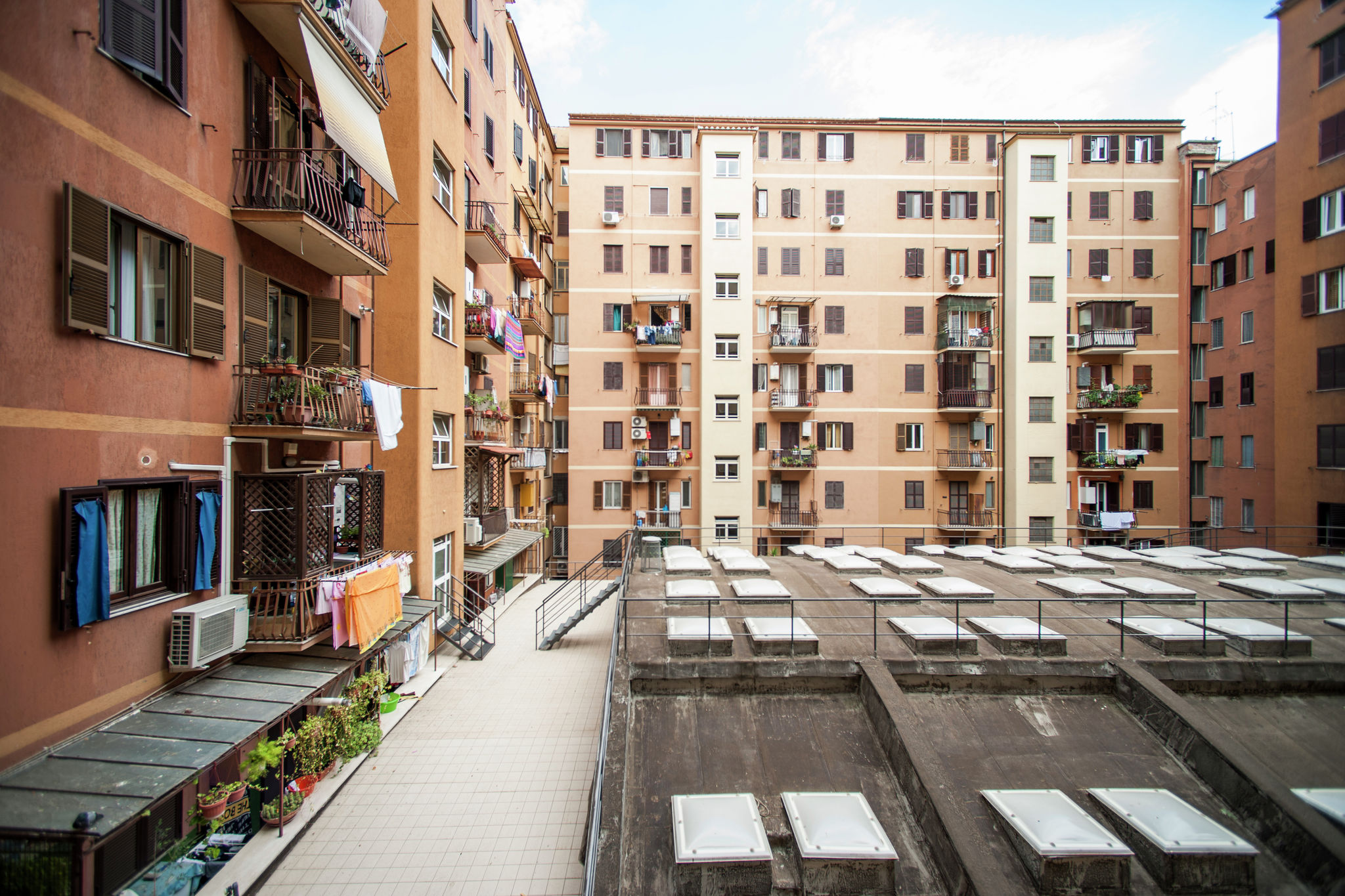 Großes Apartment in Rom mit Blick auf die Stadt