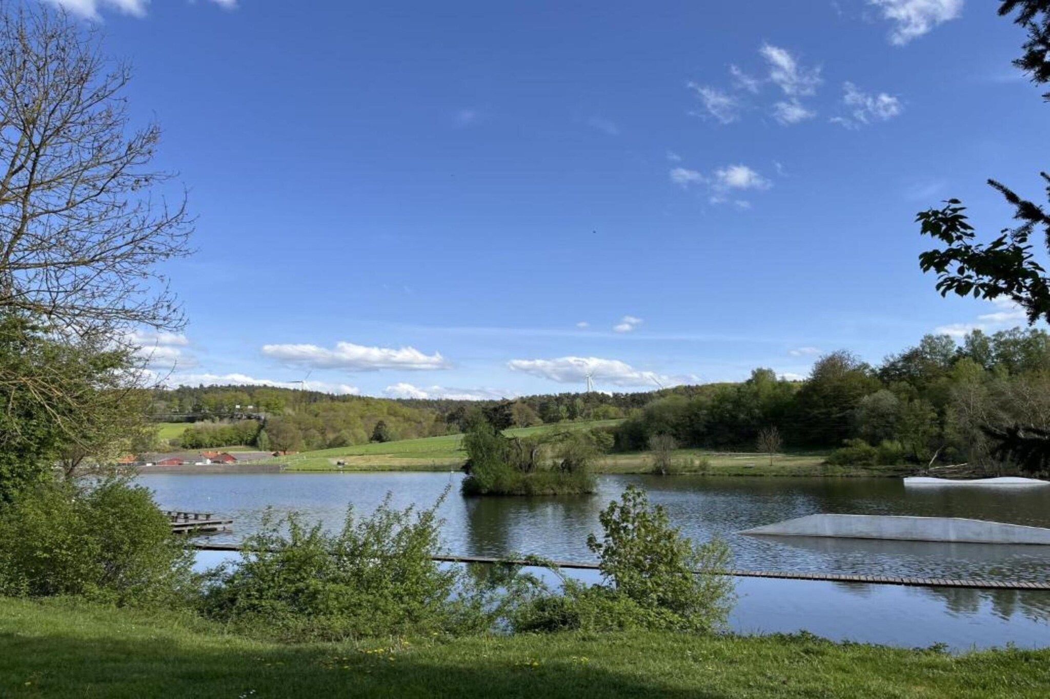 Seepark Kirchheim-Gebieden zomer 20km