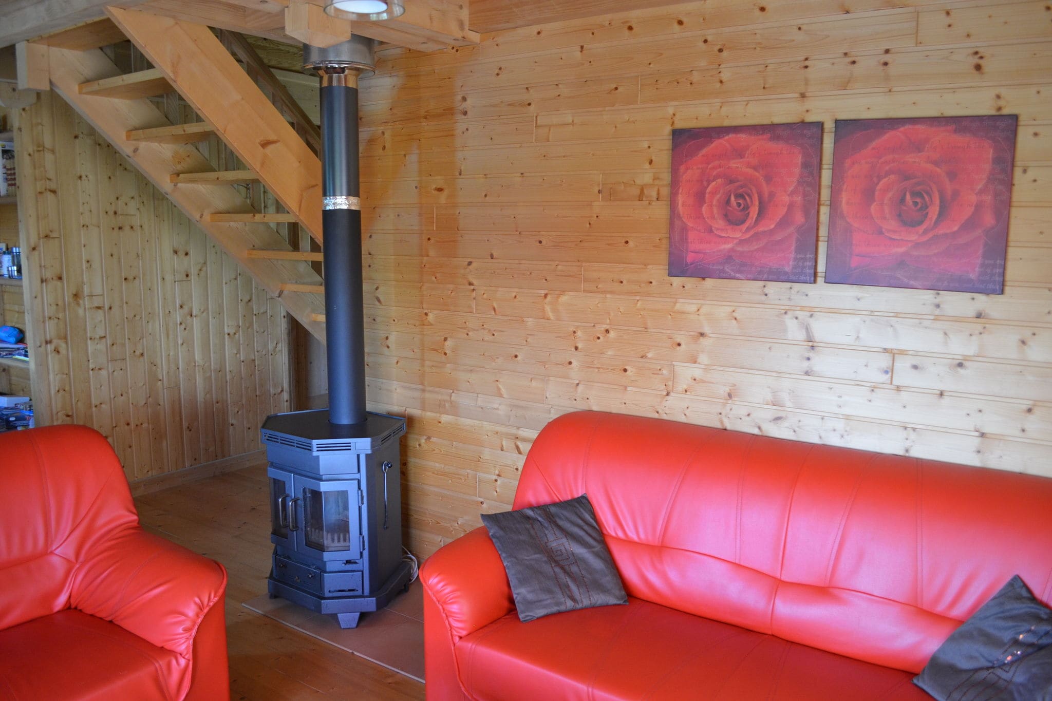 Peaceful Chalet in Beaulieu with Whirlpool and Terrace