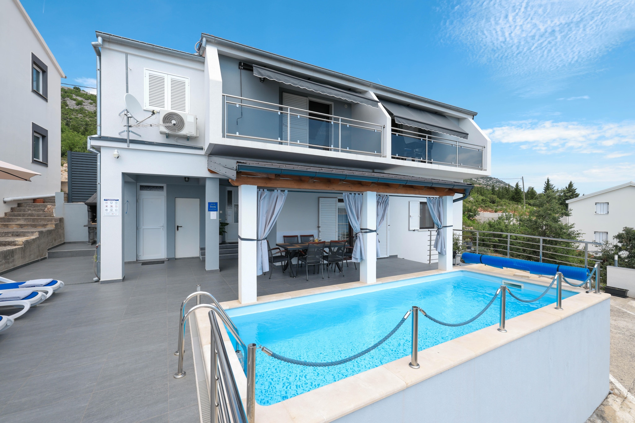 Apartment Masa - Außenbereich Sommer