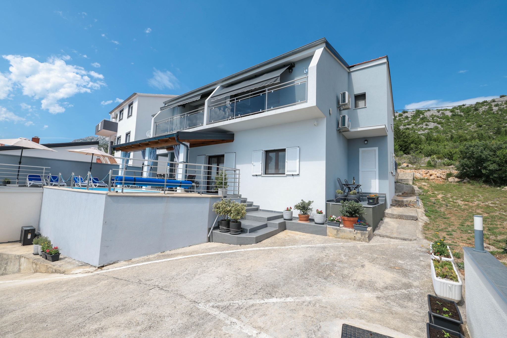 Apartment Masa - Außenbereich Sommer
