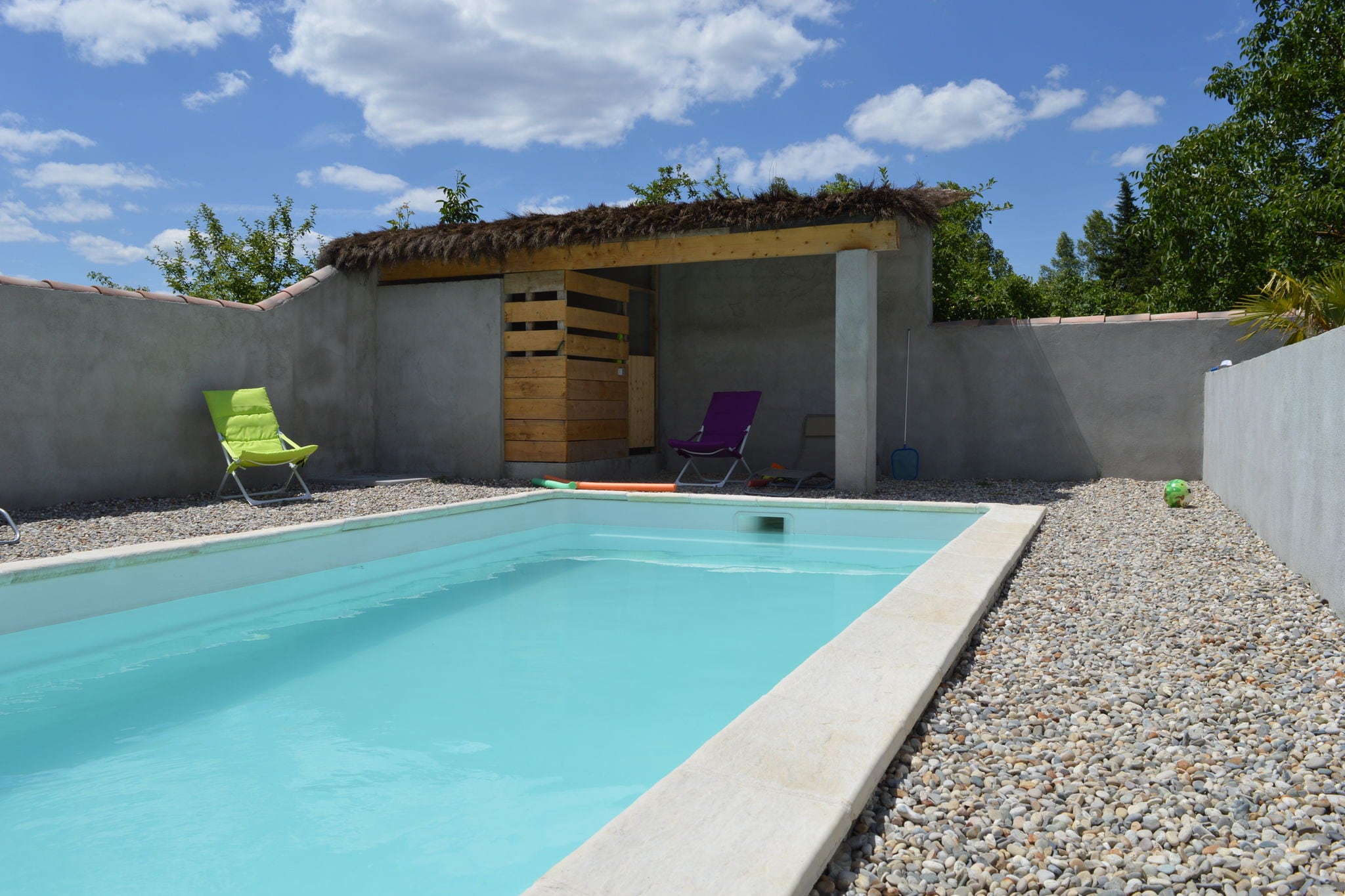 Serene Holiday Home in Pradons with Swimming Pool