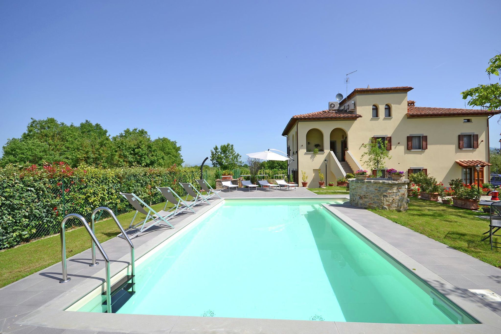 Ruhige Villa in Cortona mit privatem Swimmingpool