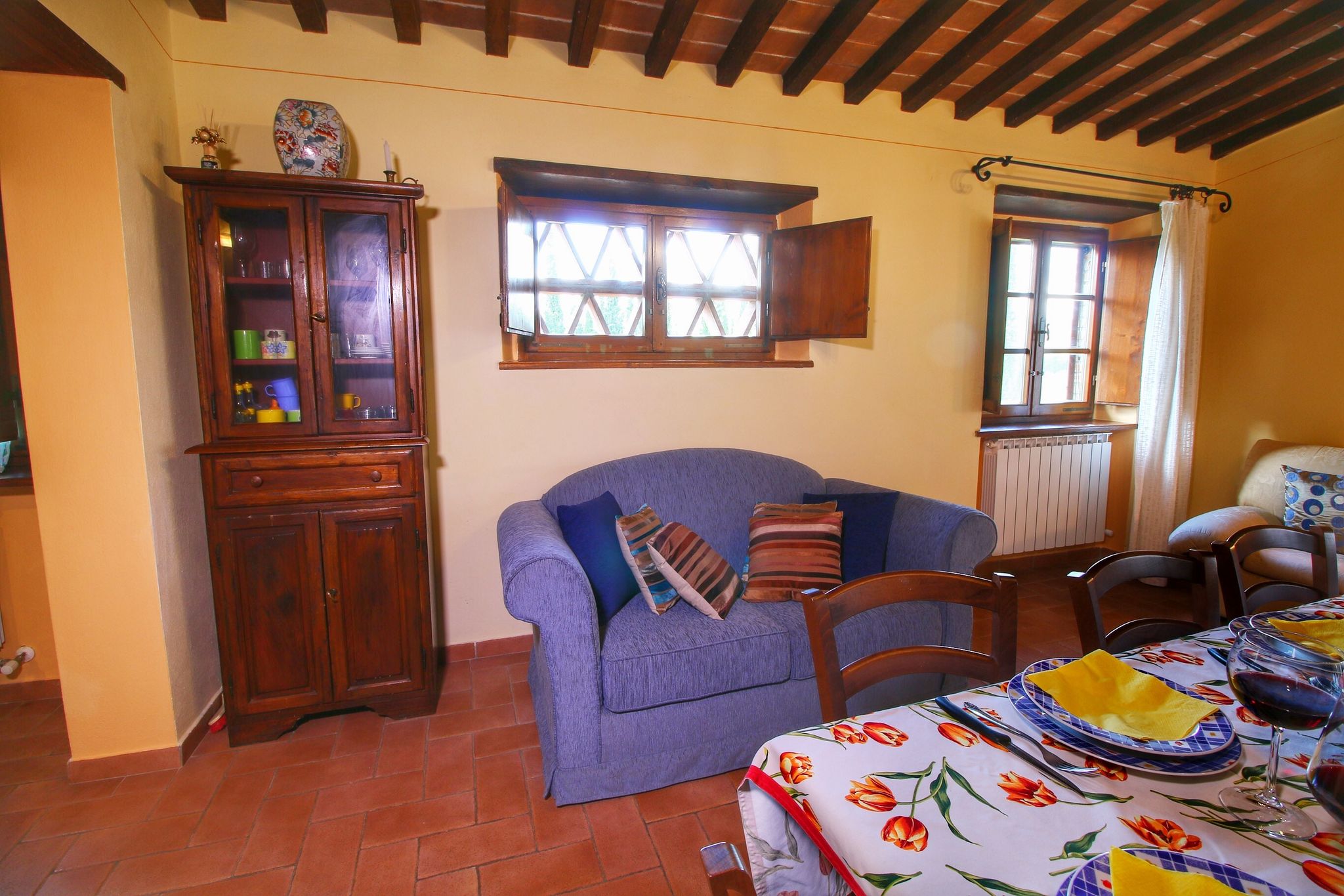 Apartment in a farmhouse in Radda In Chianti with Patio
