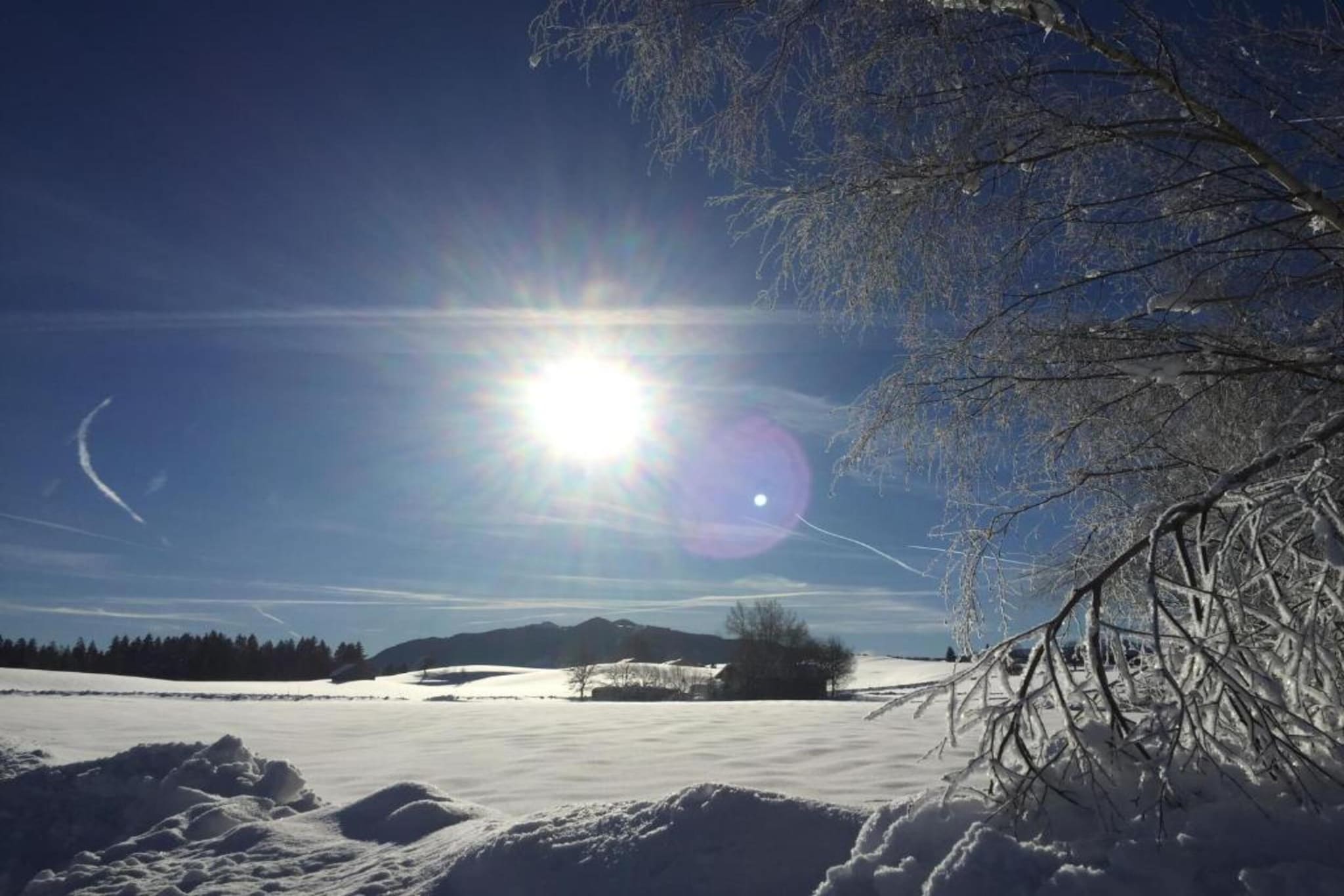 Bad Bayersoien-Gebied winter 20km
