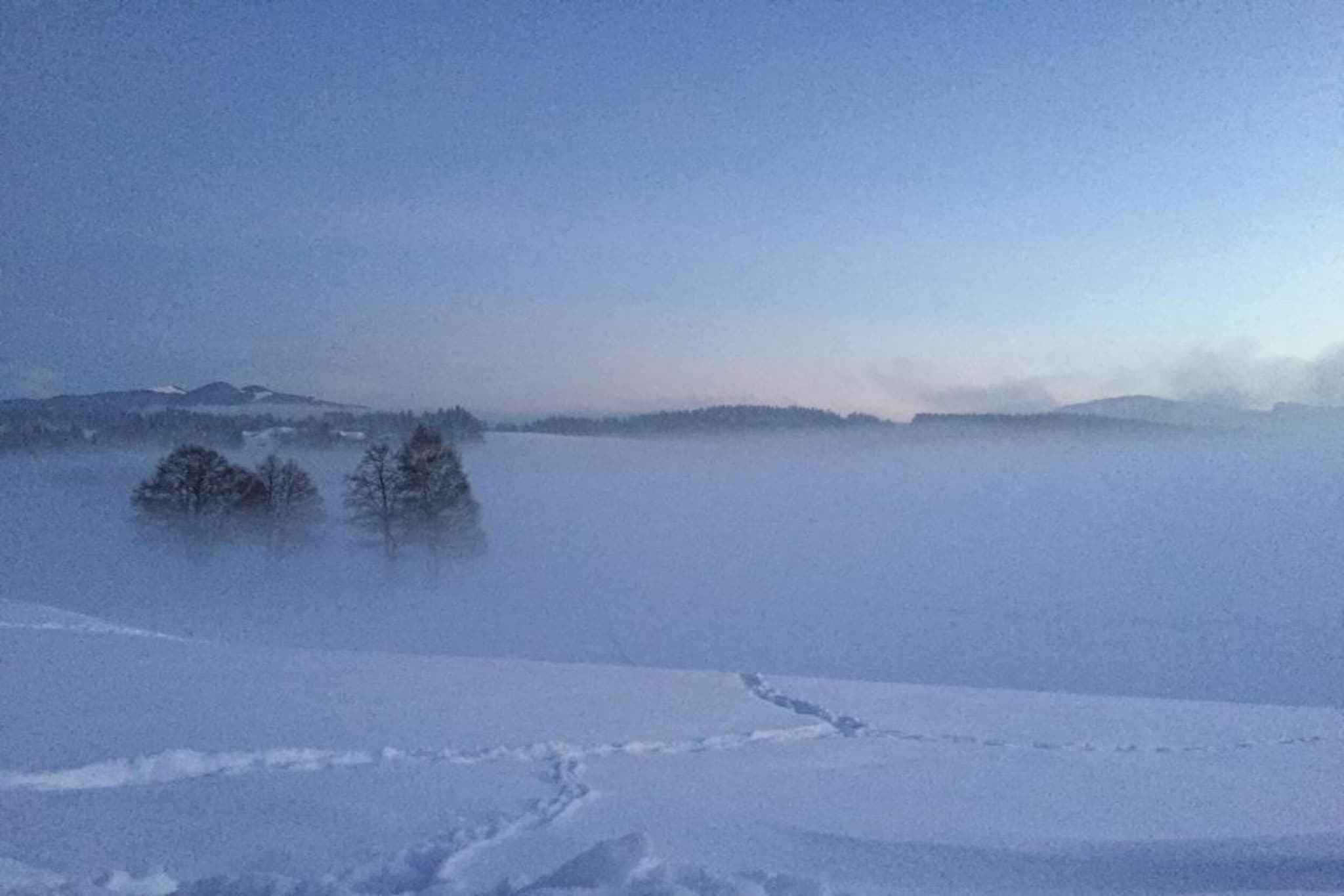 Bad Bayersoien-Gebied winter 20km
