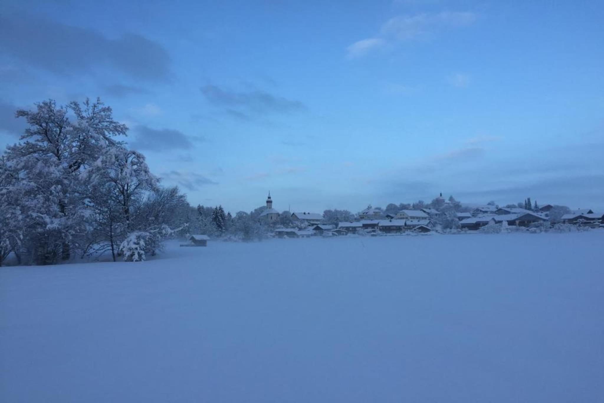 Bad Bayersoien-Gebied winter 20km
