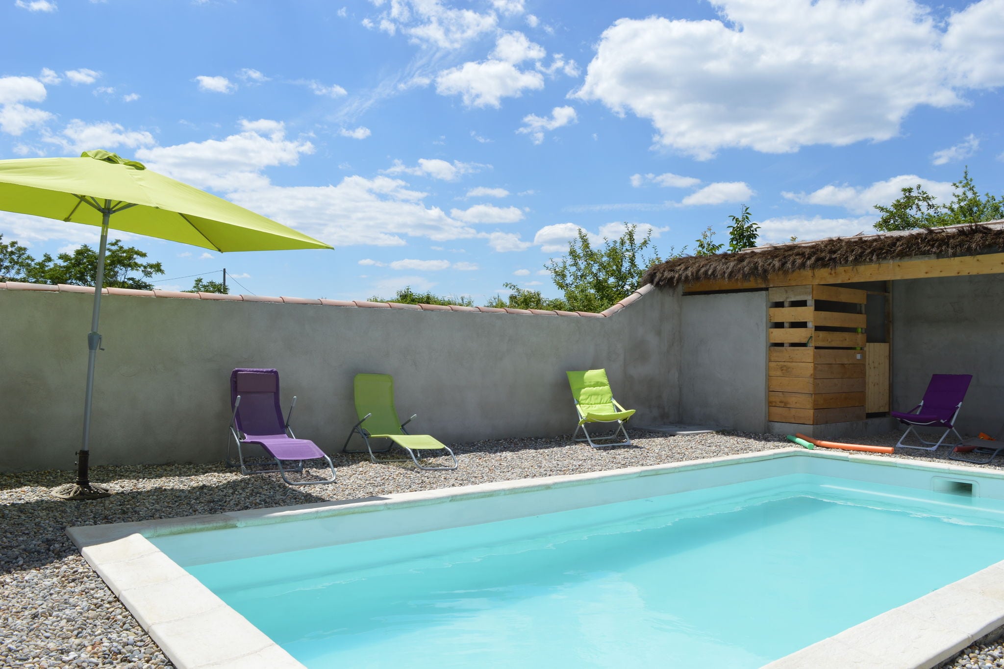 Modern vakantiehuis (2016) met privé zwembad nabij Ruoms