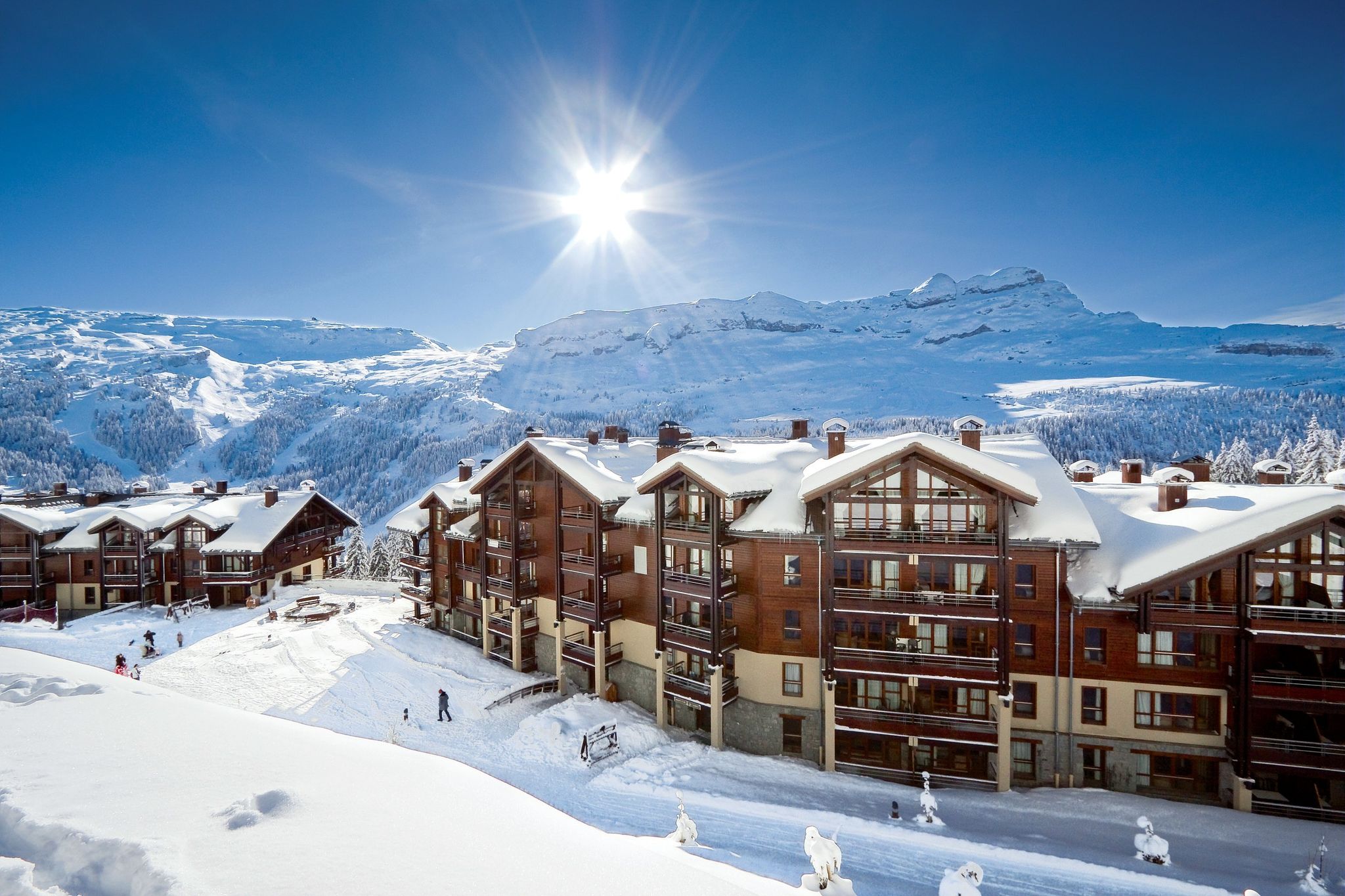 Prachtige 5-sterren residentie met openluchtzwembad in skigebied Le Grand Massif
