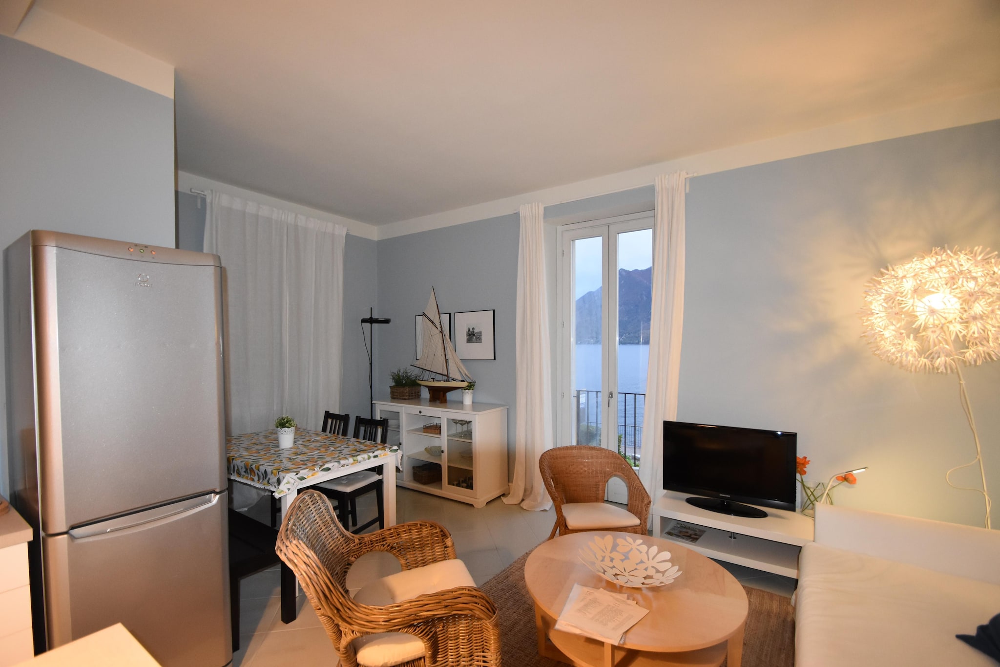 Casa Marina a Ghiffa-Living room