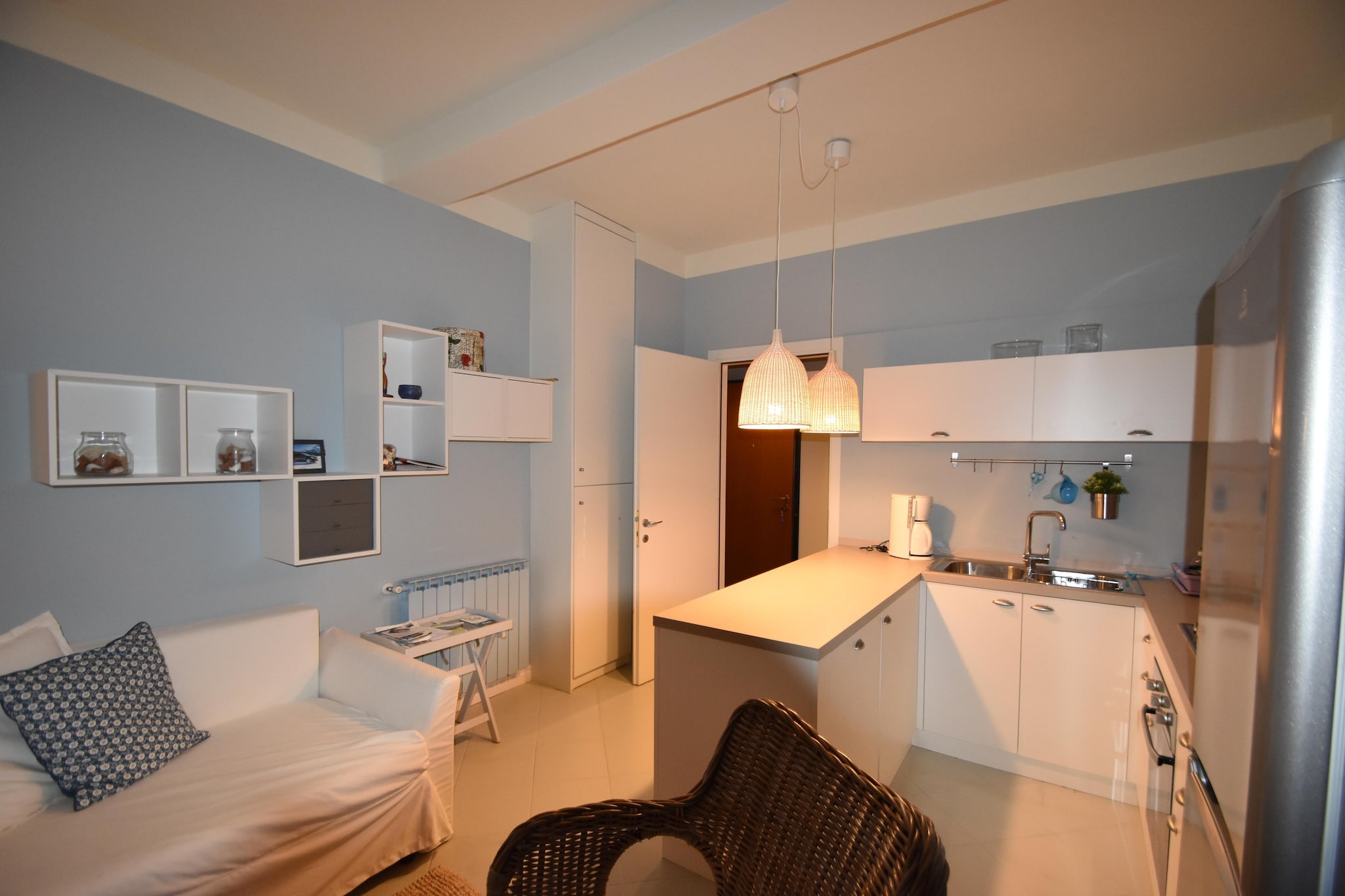 Casa Marina a Ghiffa-Living room