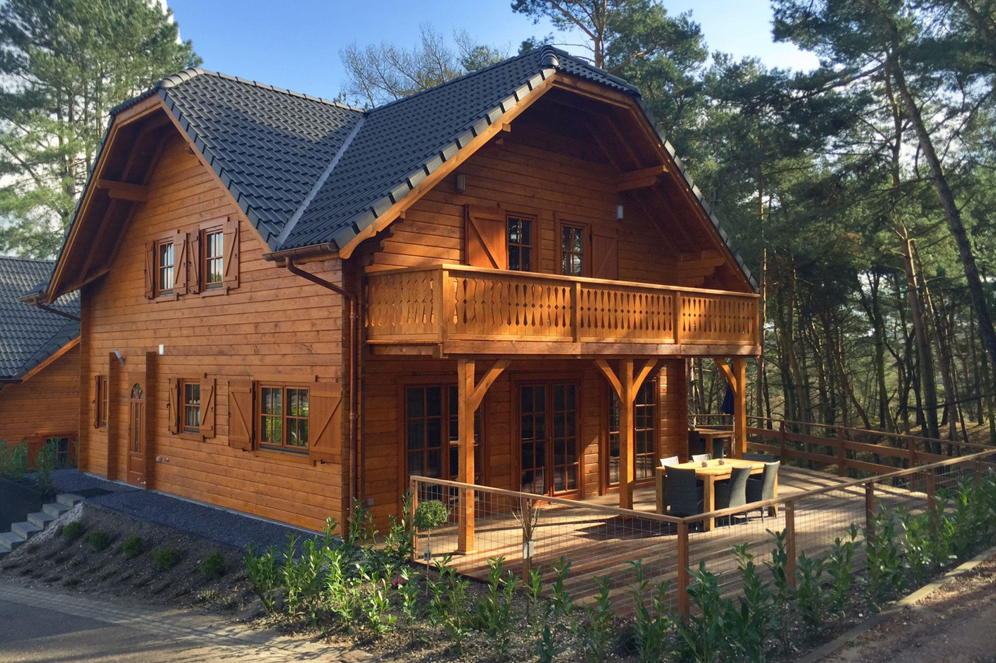 Maison de vacances en bois près deBrunssummerheide