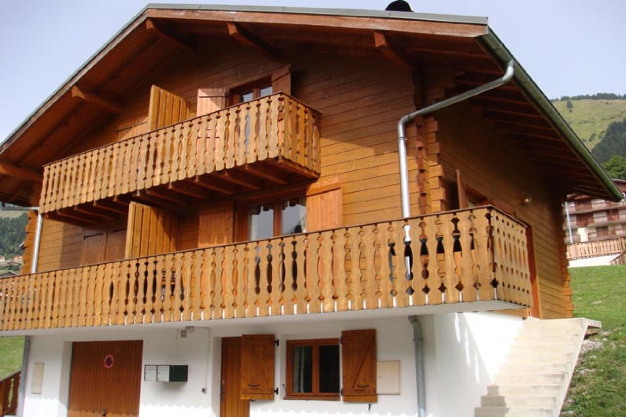 Modern Chalet in Châtel with Balcony