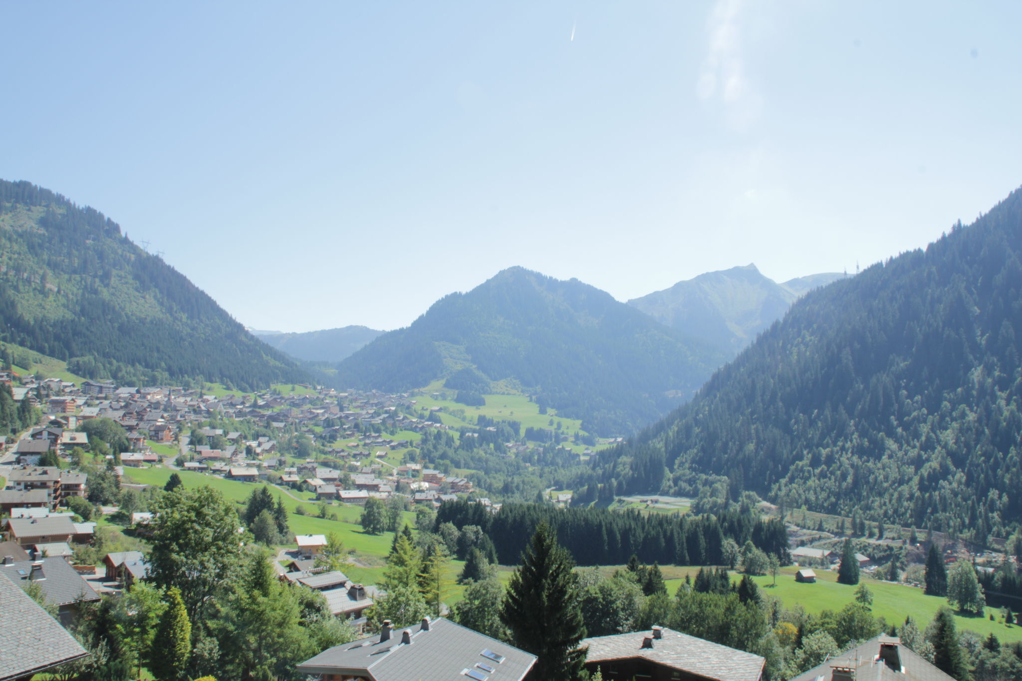 Meadow-View Chalet in Châtel with Garage