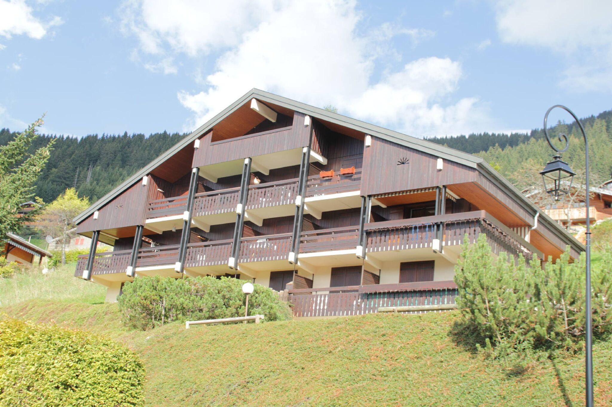 Modern appartement in Châtel nabij skigebied