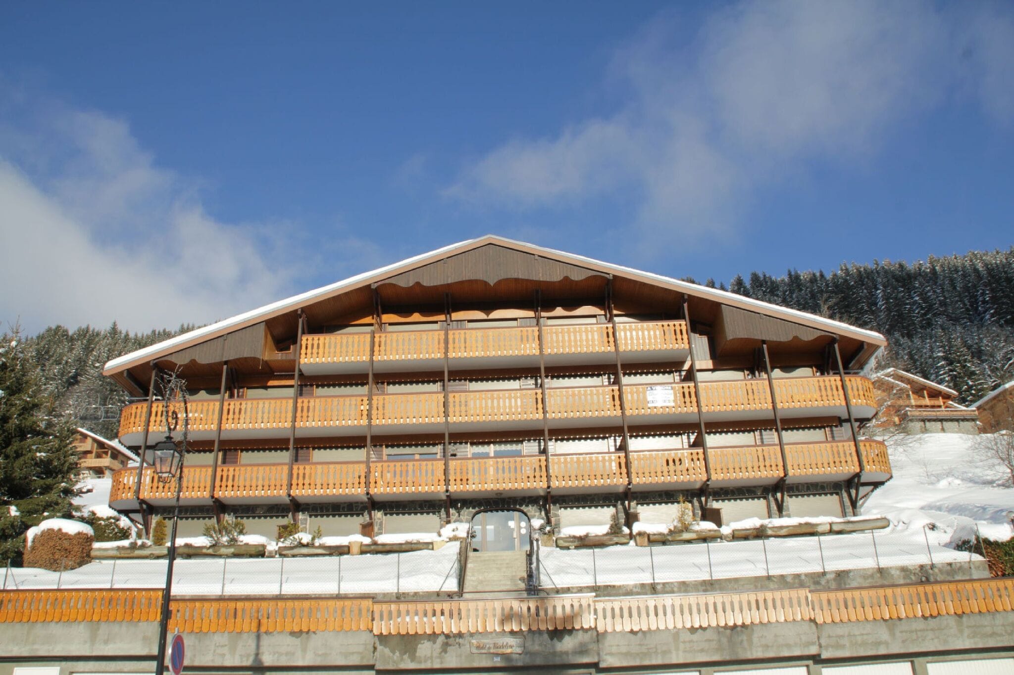 Hilltop Apartment in Châtel with Balcony