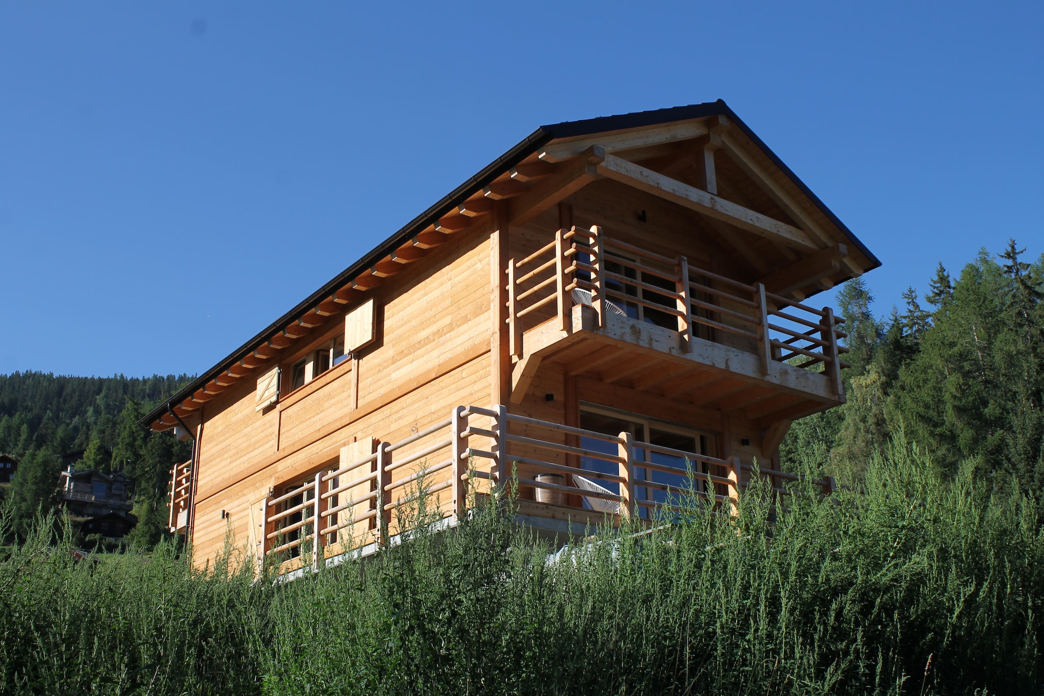 Chalet Panaga-Außenbereich Sommer