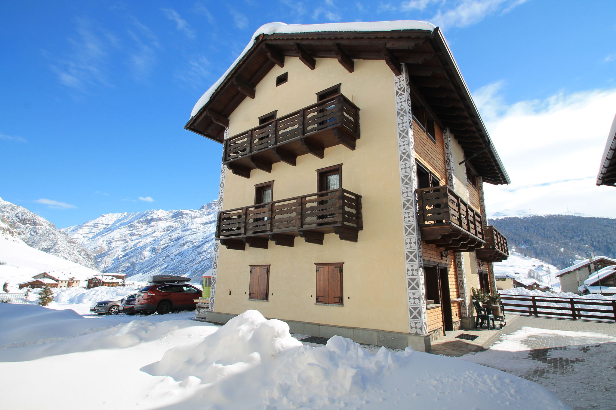 Modernes Ferienhaus in Livigno, Italien nahe dem Skigebiet