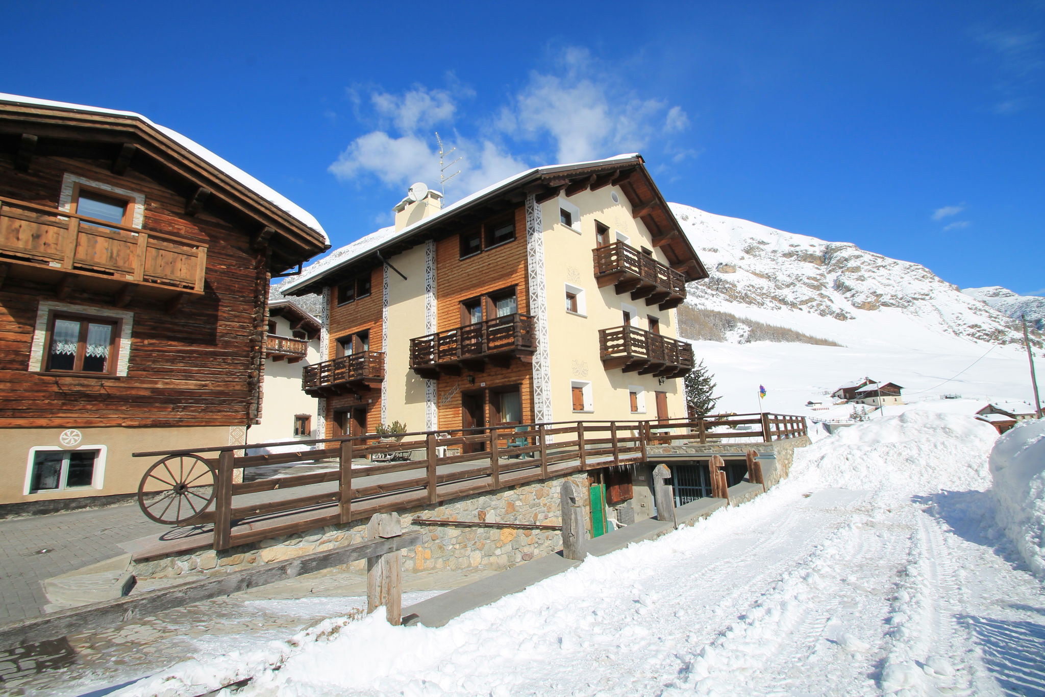 Modern vakantiehuis in Livigno, Italië nabij het skigebied