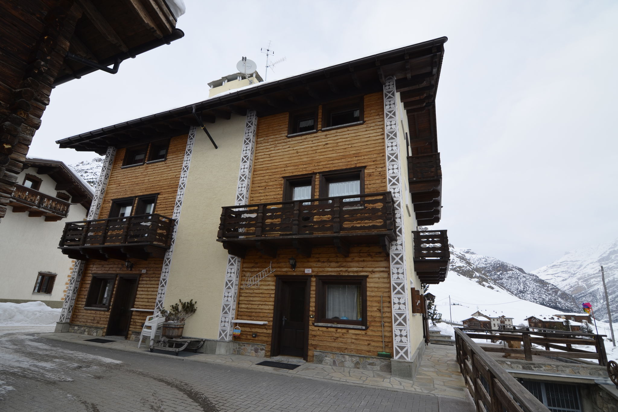 Modern vakantiehuis in Livigno, Italië nabij het skigebied