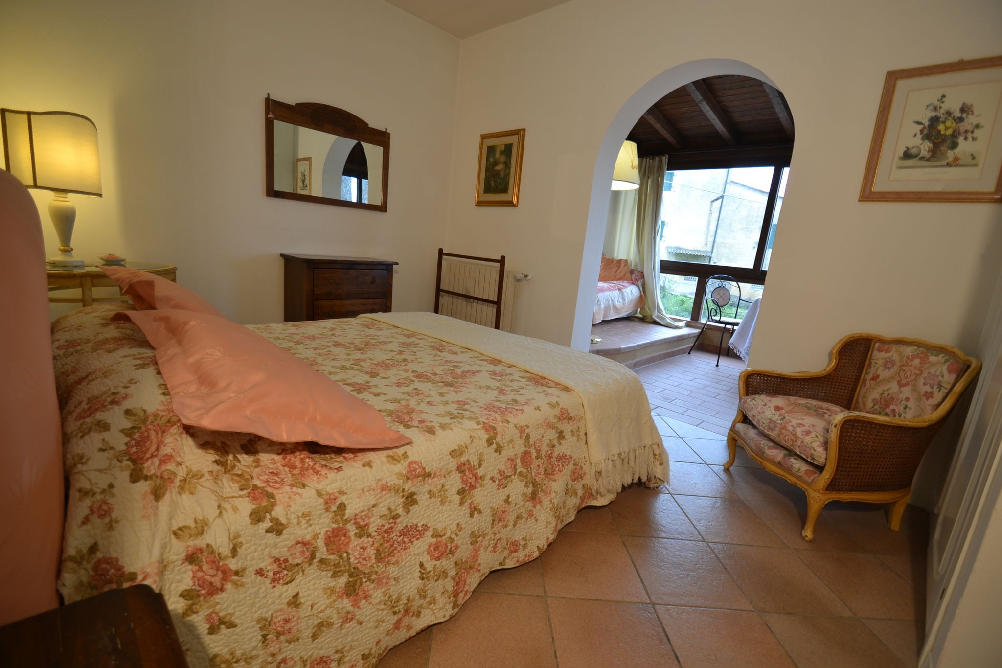Romantische appartement in Toscane midden in het groen