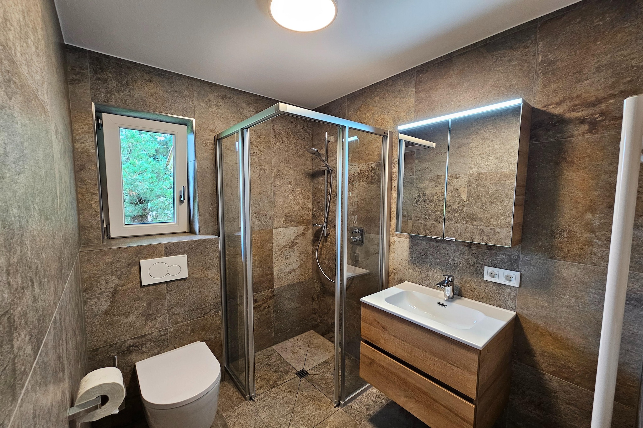 Ferienwohnung Erika-Badkamer